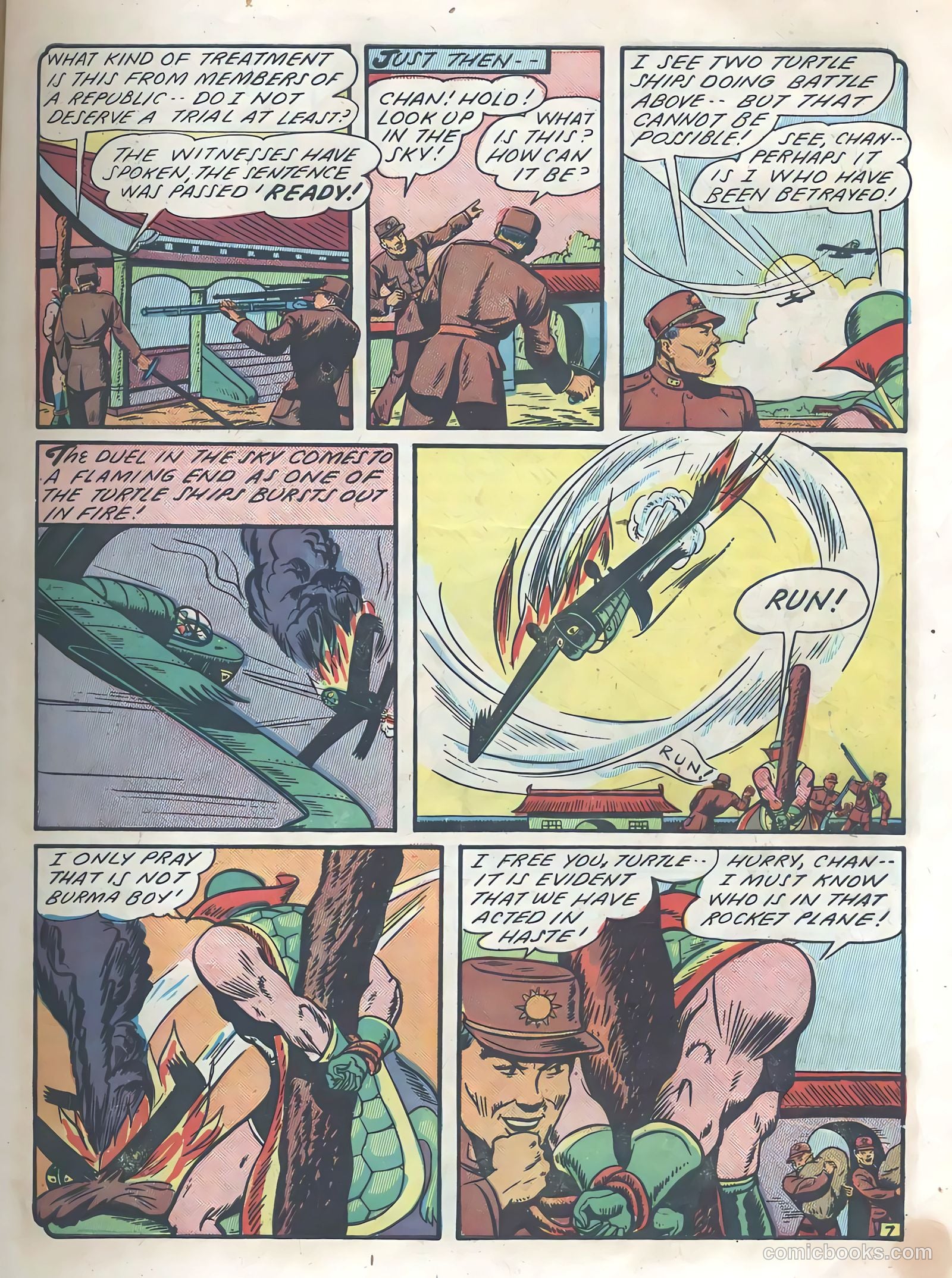Blazing Comics #3 (1944) — page 9 of 52