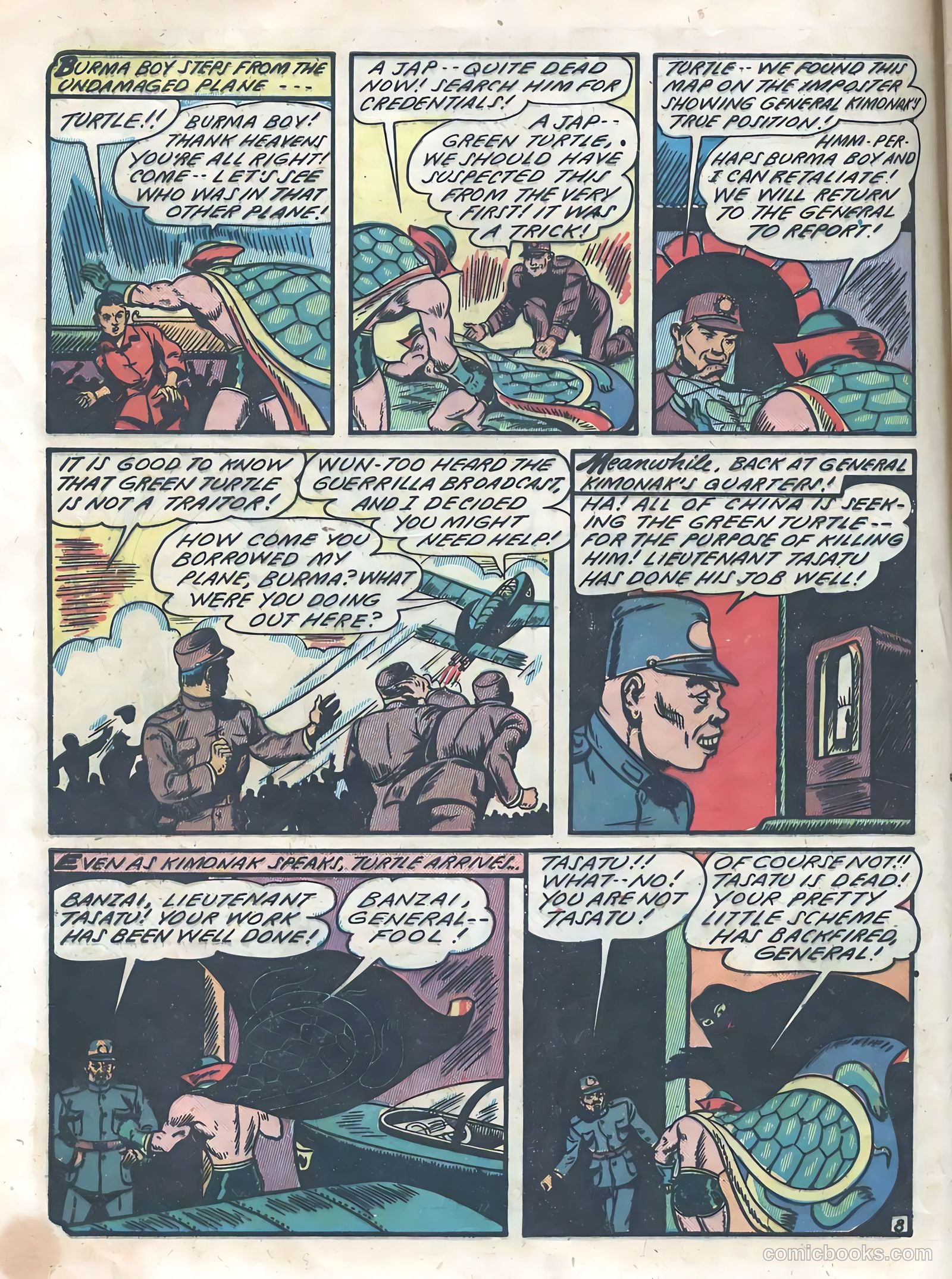 Blazing Comics #3 (1944) — page 10 of 52