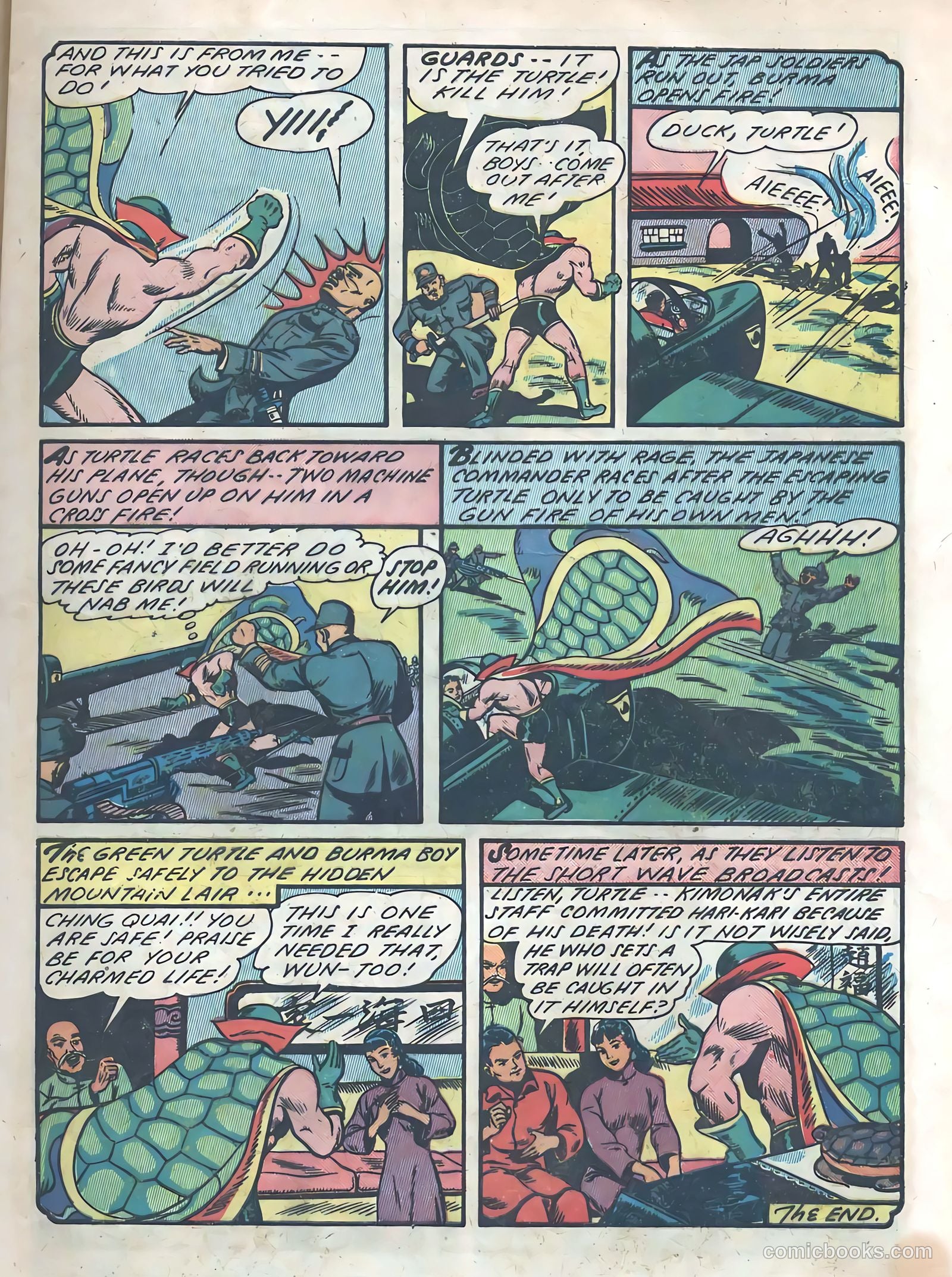 Blazing Comics #3 (1944) — page 11 of 52