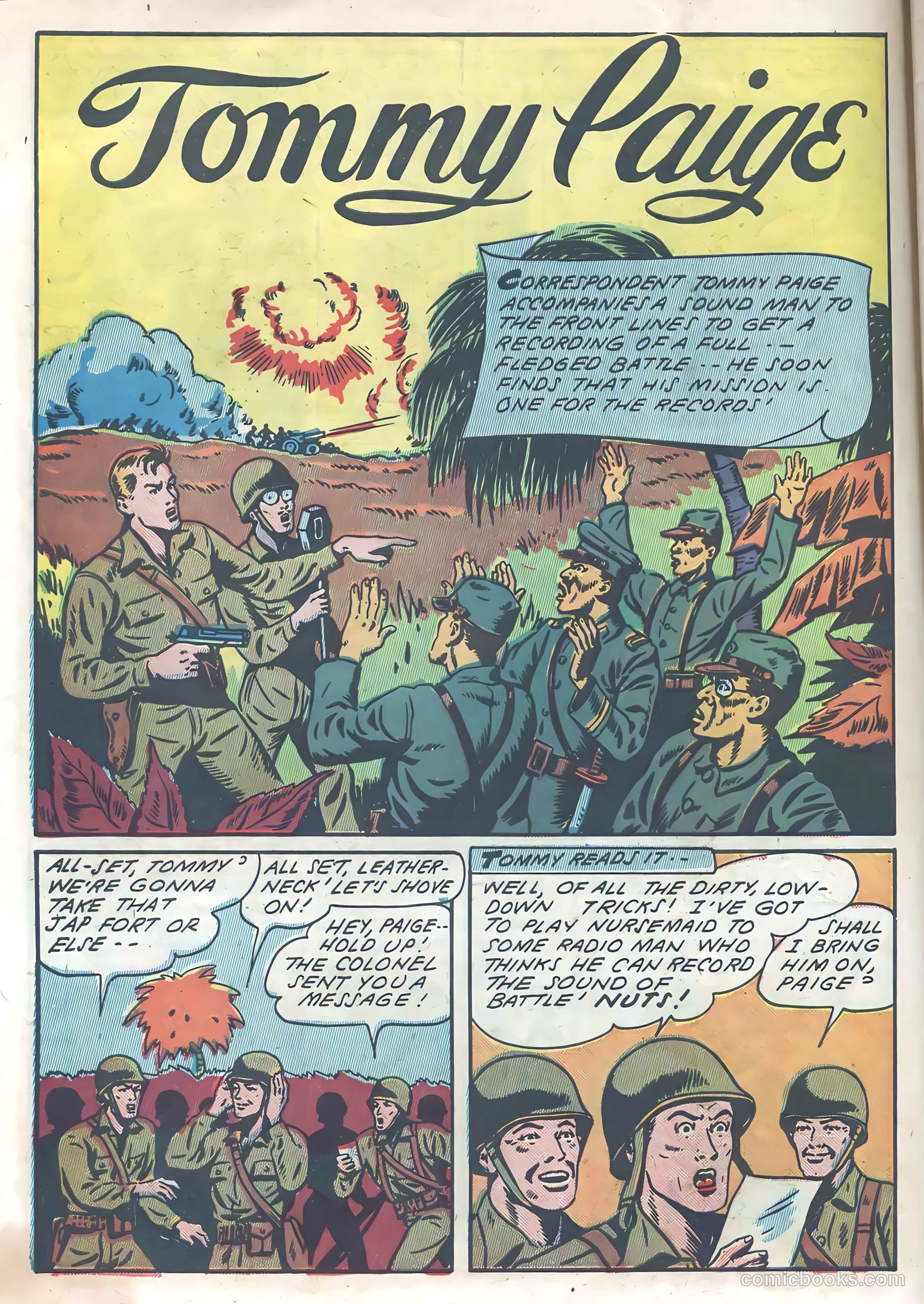 Blazing Comics #3 (1944) — page 12 of 52