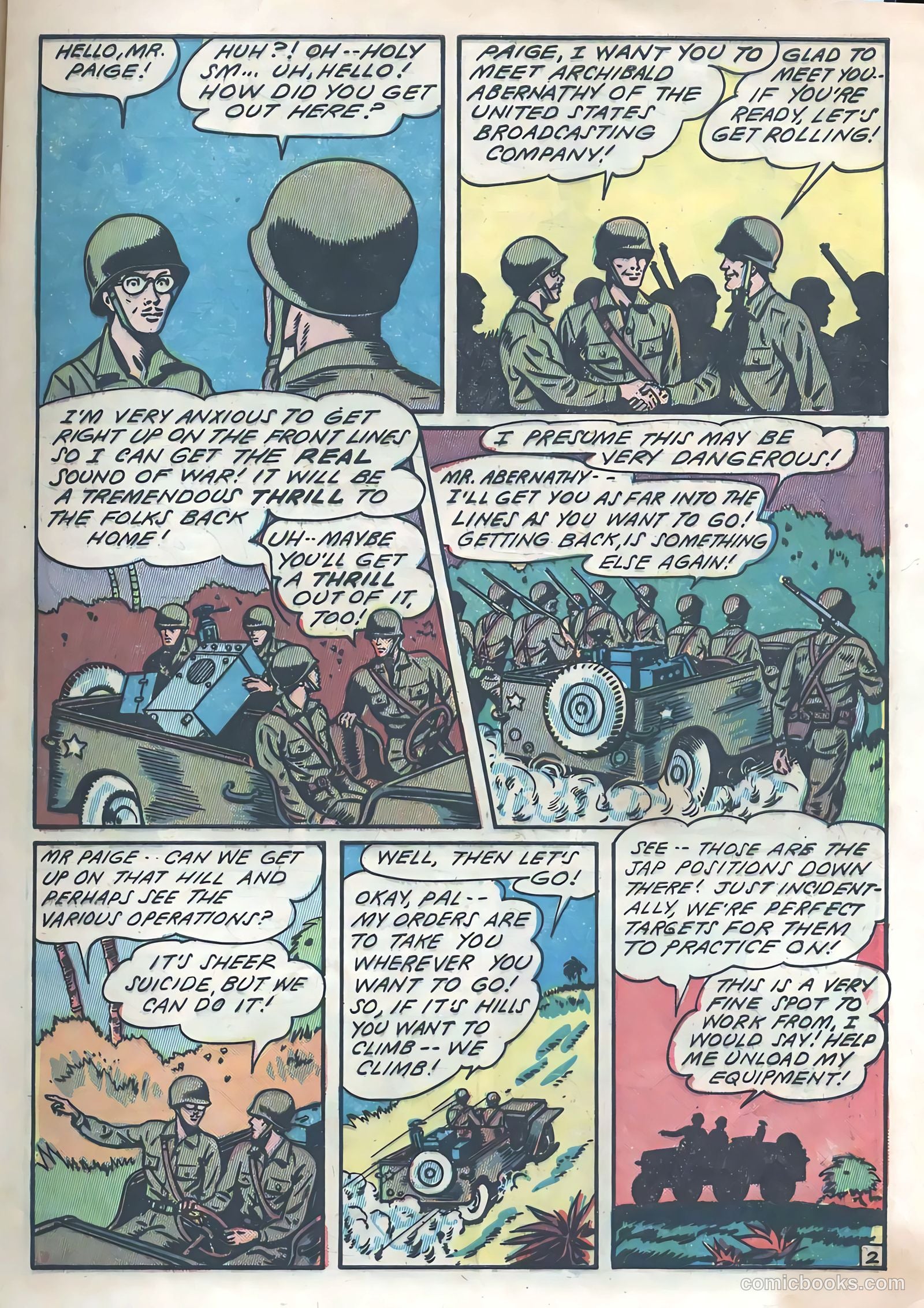 Blazing Comics #3 (1944) — page 13 of 52