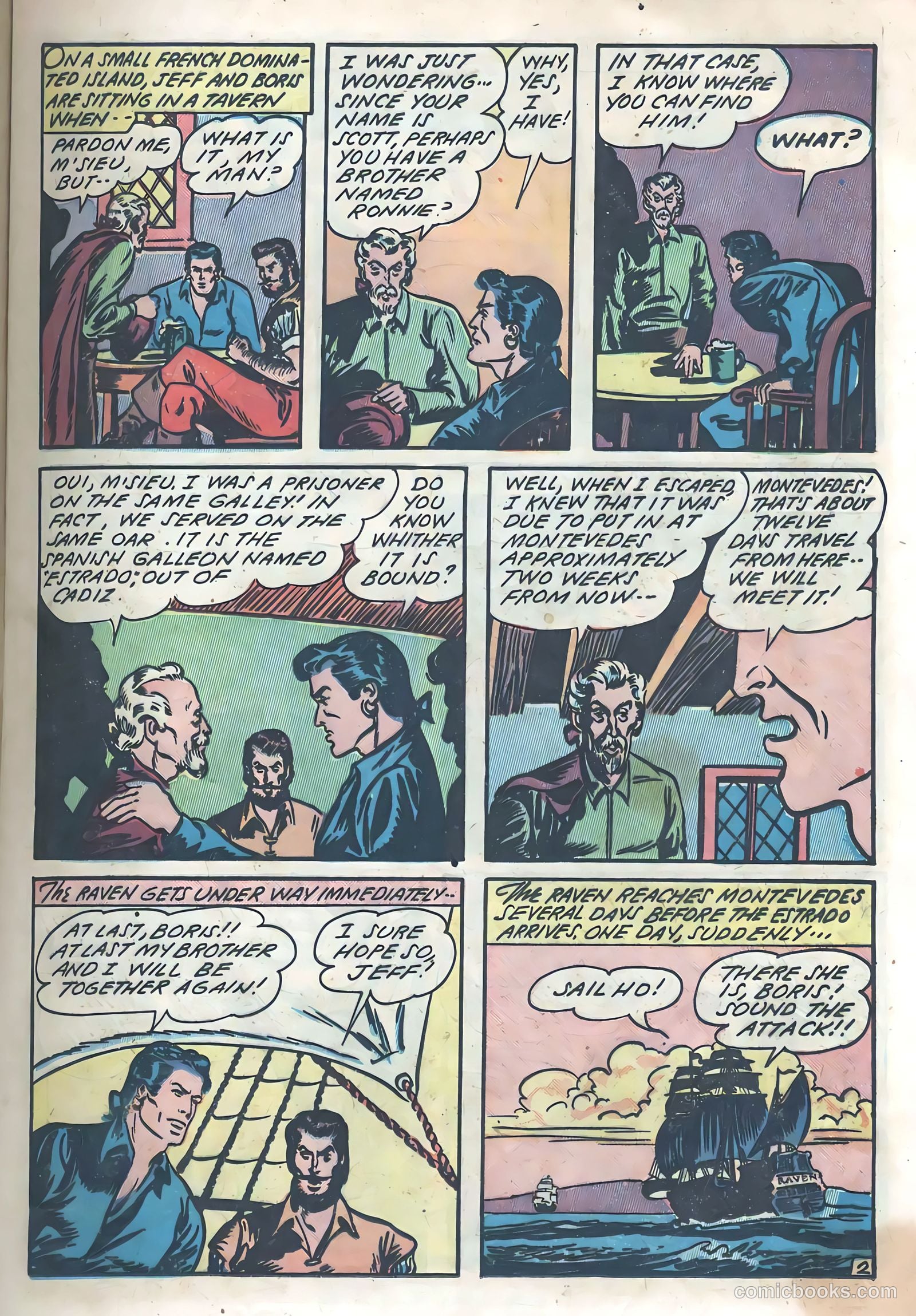Blazing Comics #3 (1944) — page 19 of 52