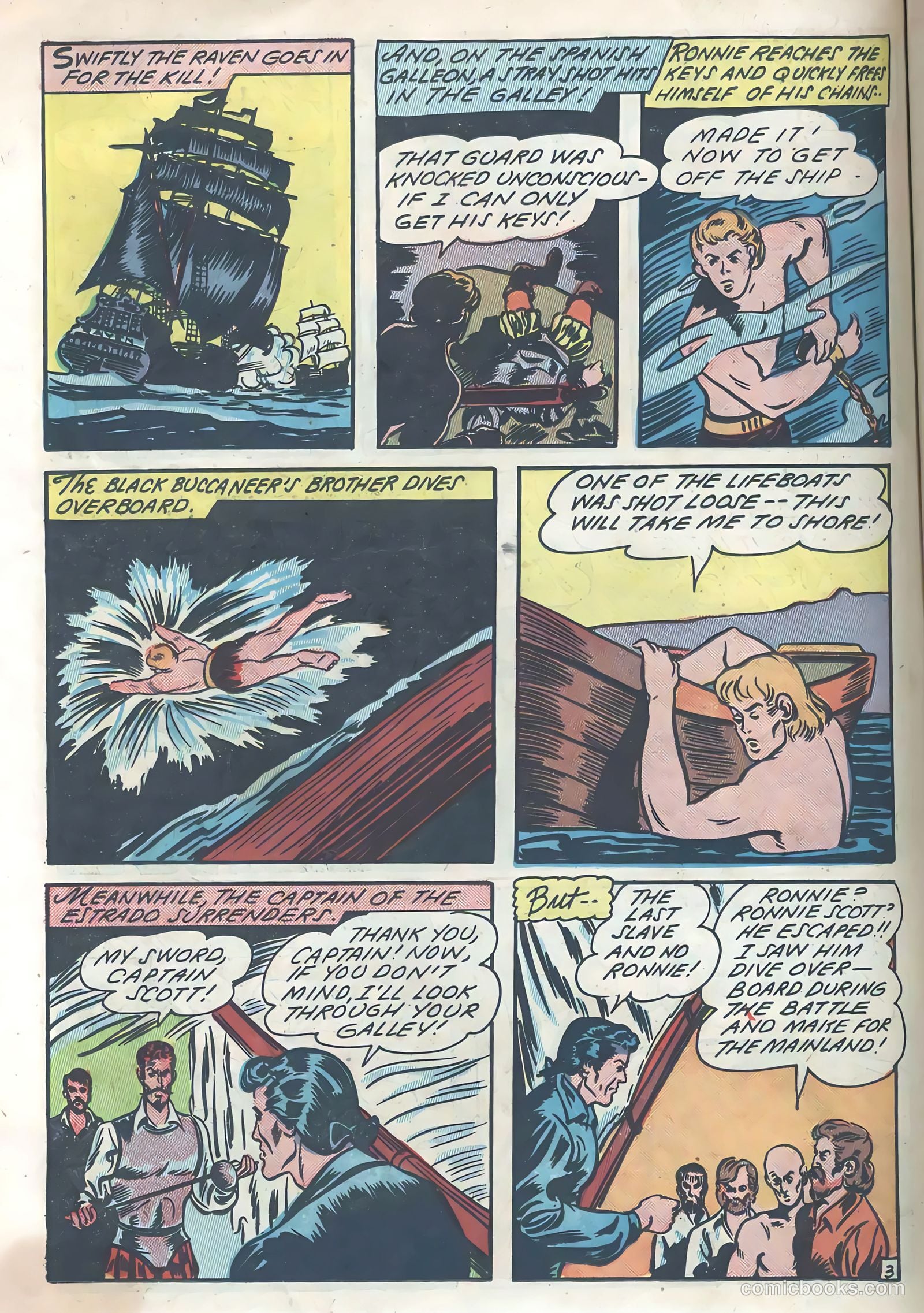 Blazing Comics #3 (1944) — page 20 of 52