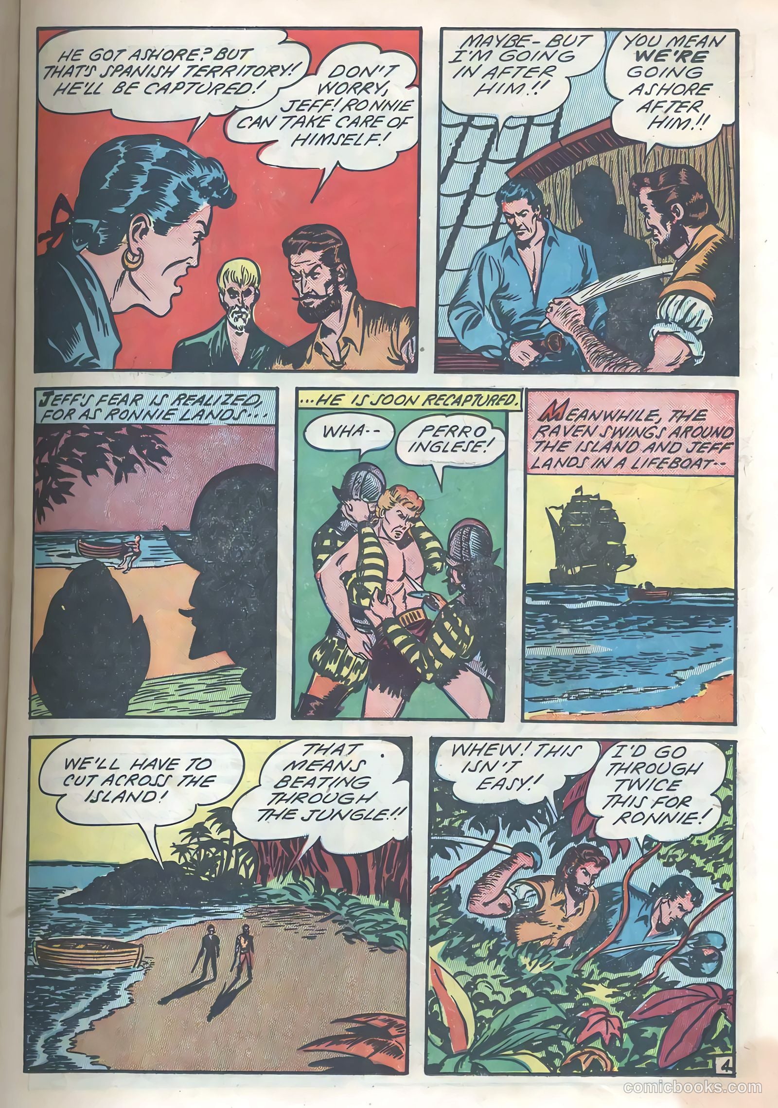 Blazing Comics #3 (1944) — page 21 of 52