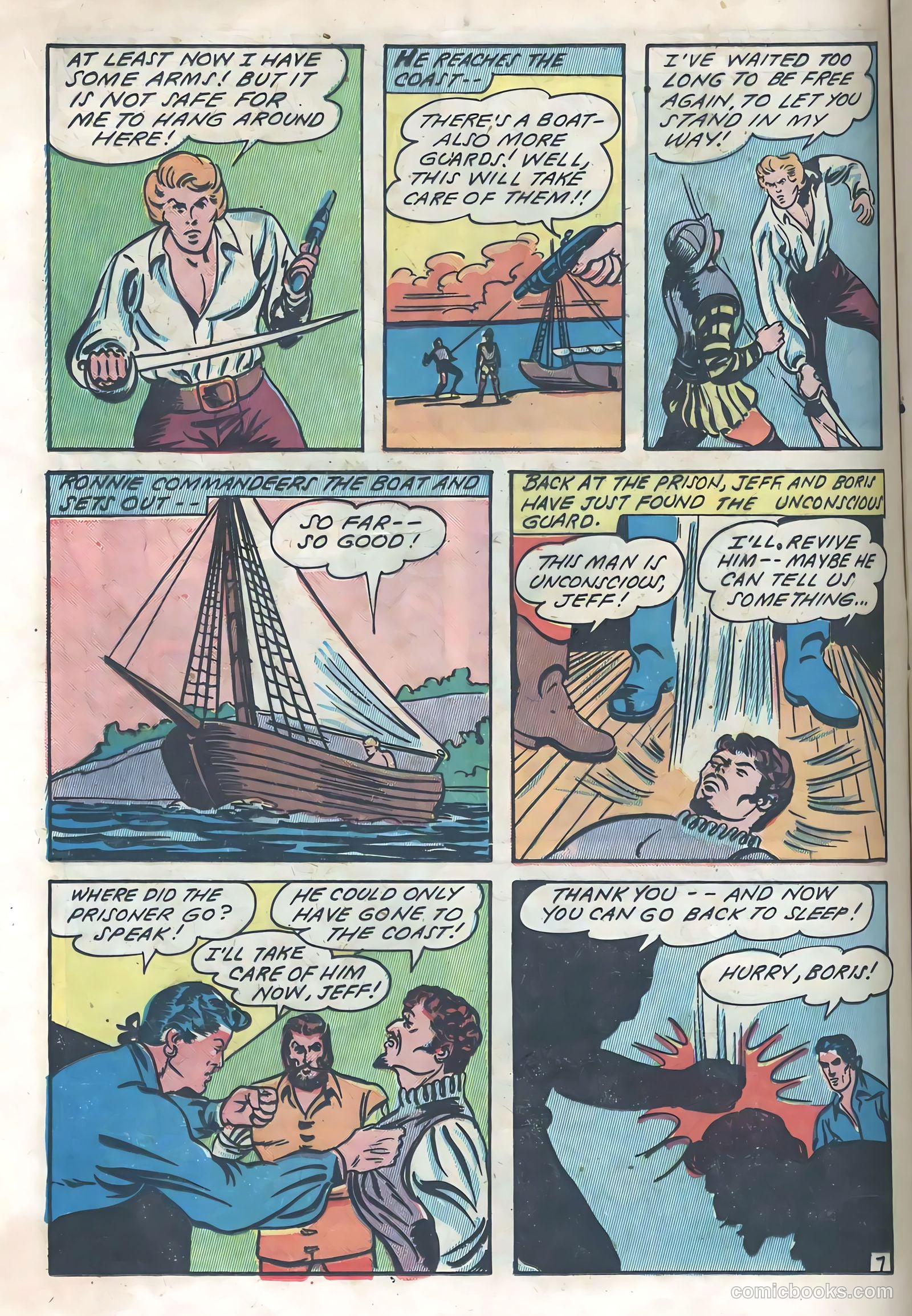 Blazing Comics #3 (1944) — page 24 of 52