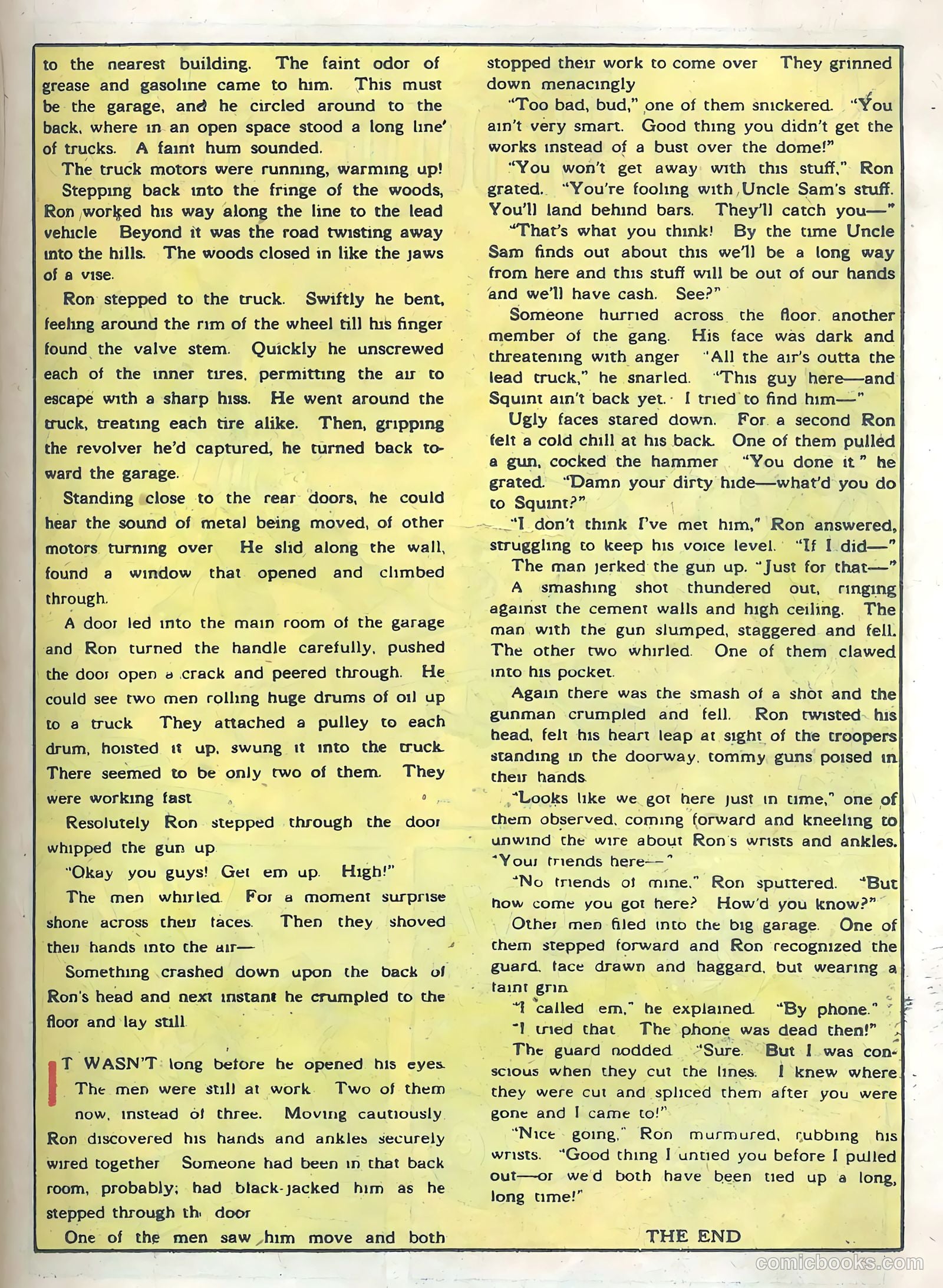Blazing Comics #3 (1944) — page 27 of 52