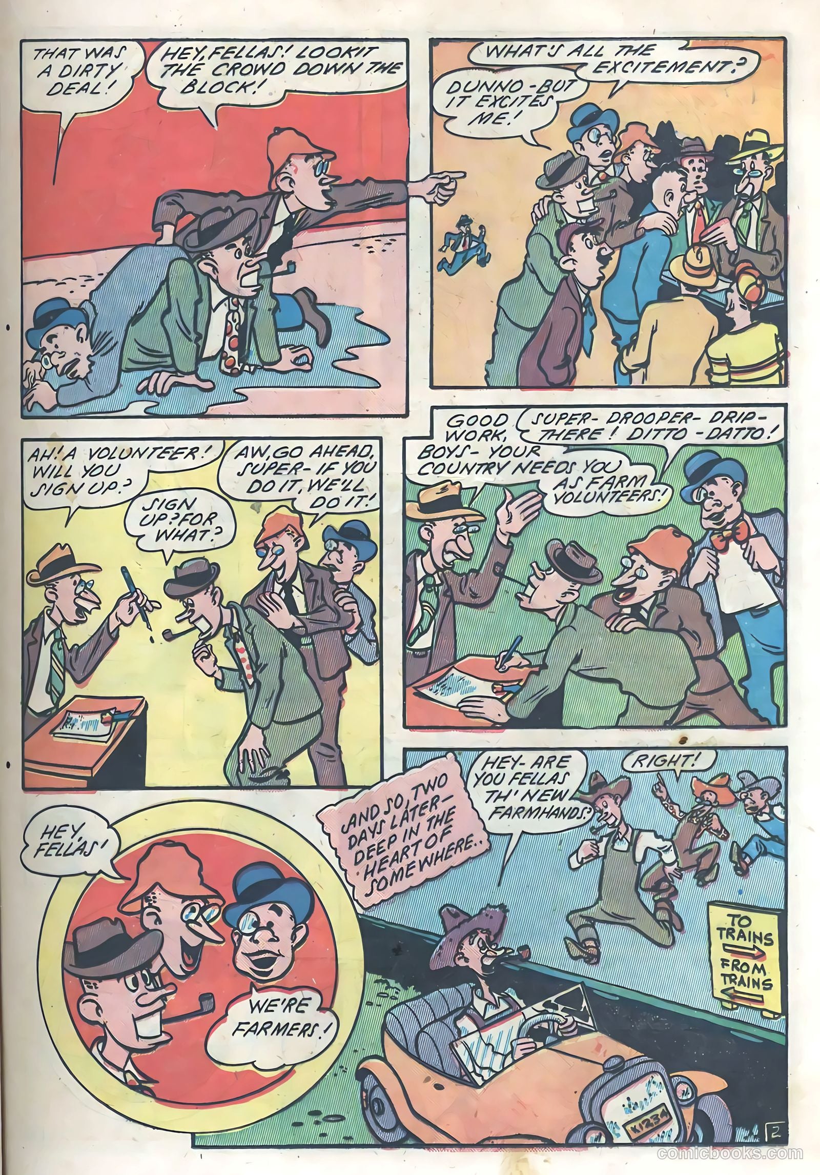 Blazing Comics #3 (1944) — page 29 of 52