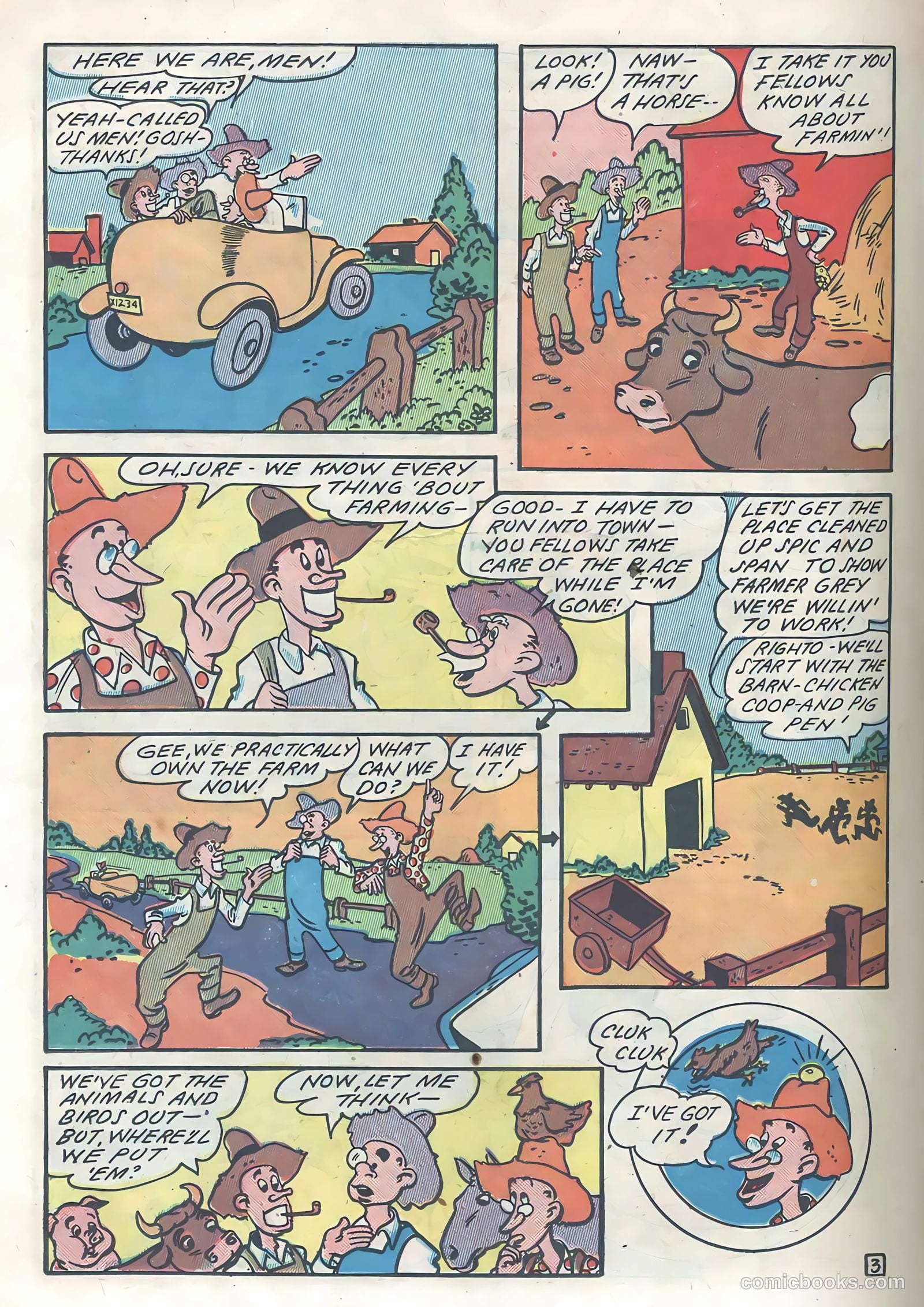 Blazing Comics #3 (1944) — page 30 of 52
