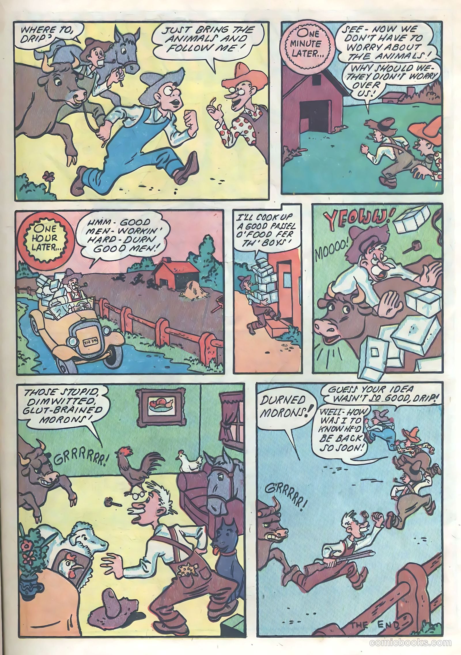 Blazing Comics #3 (1944) — page 31 of 52