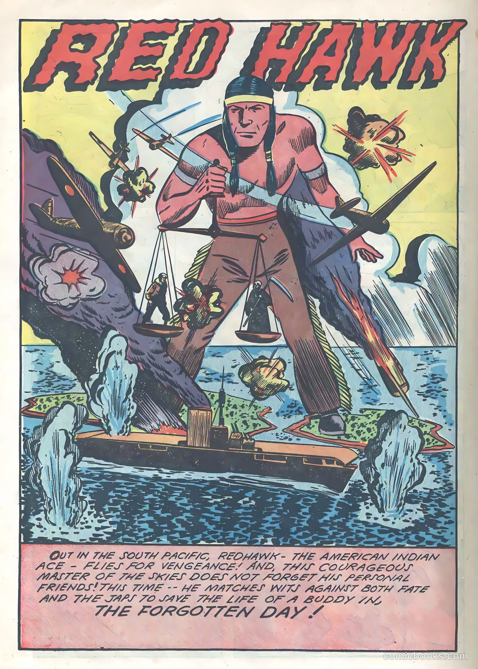 Blazing Comics #3 (1944) — page 32 of 52