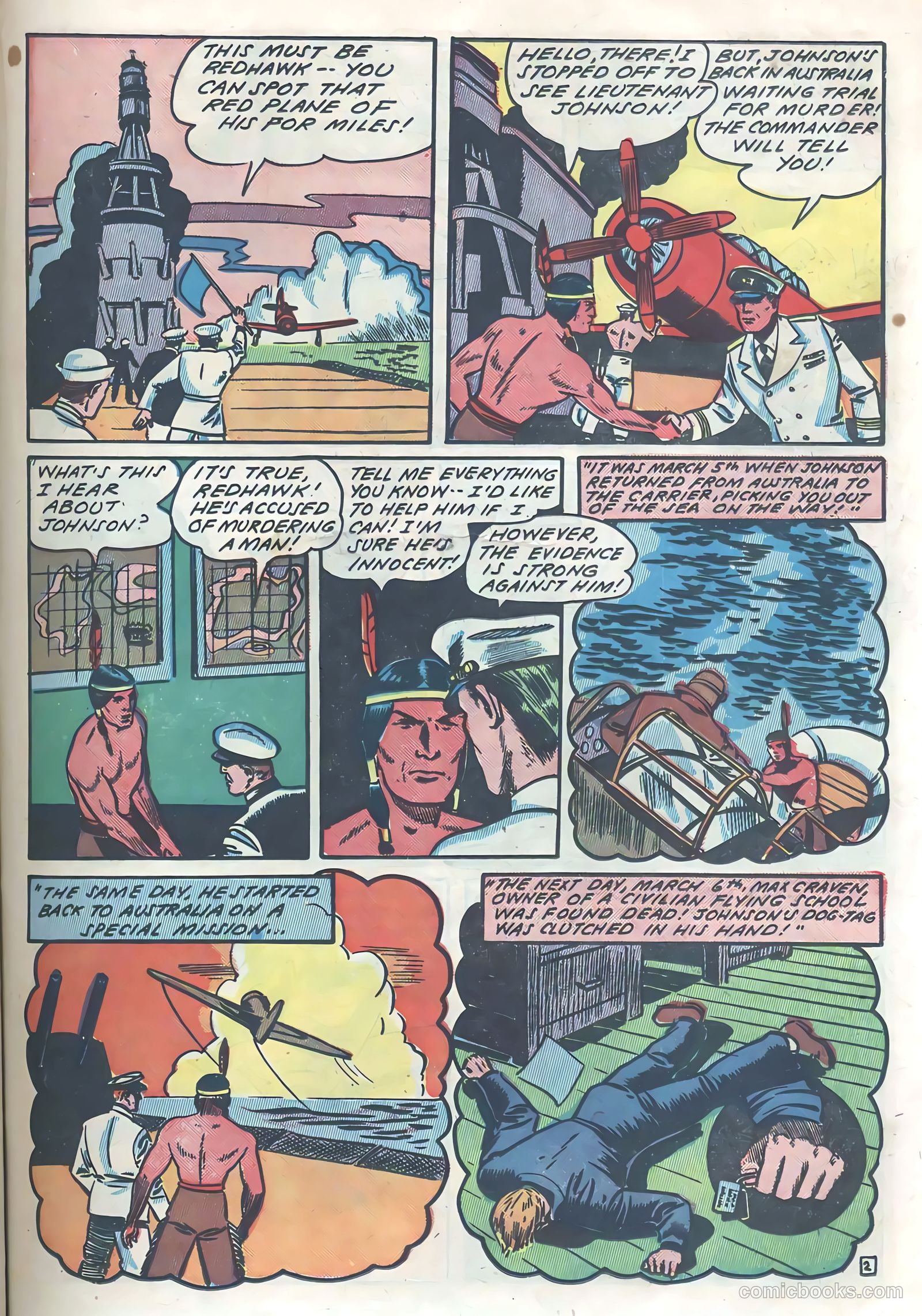 Blazing Comics #3 (1944) — page 33 of 52