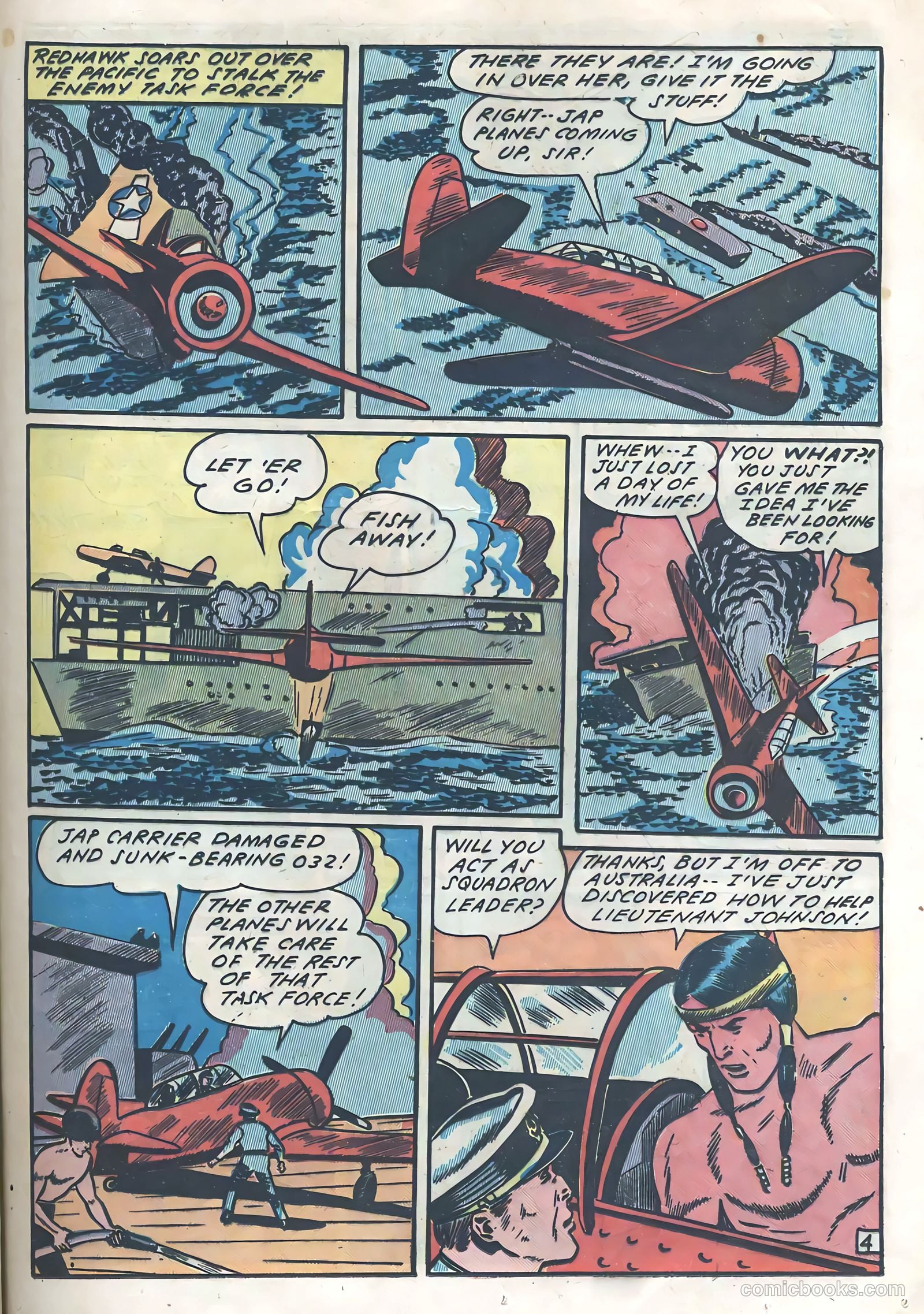 Blazing Comics #3 (1944) — page 35 of 52