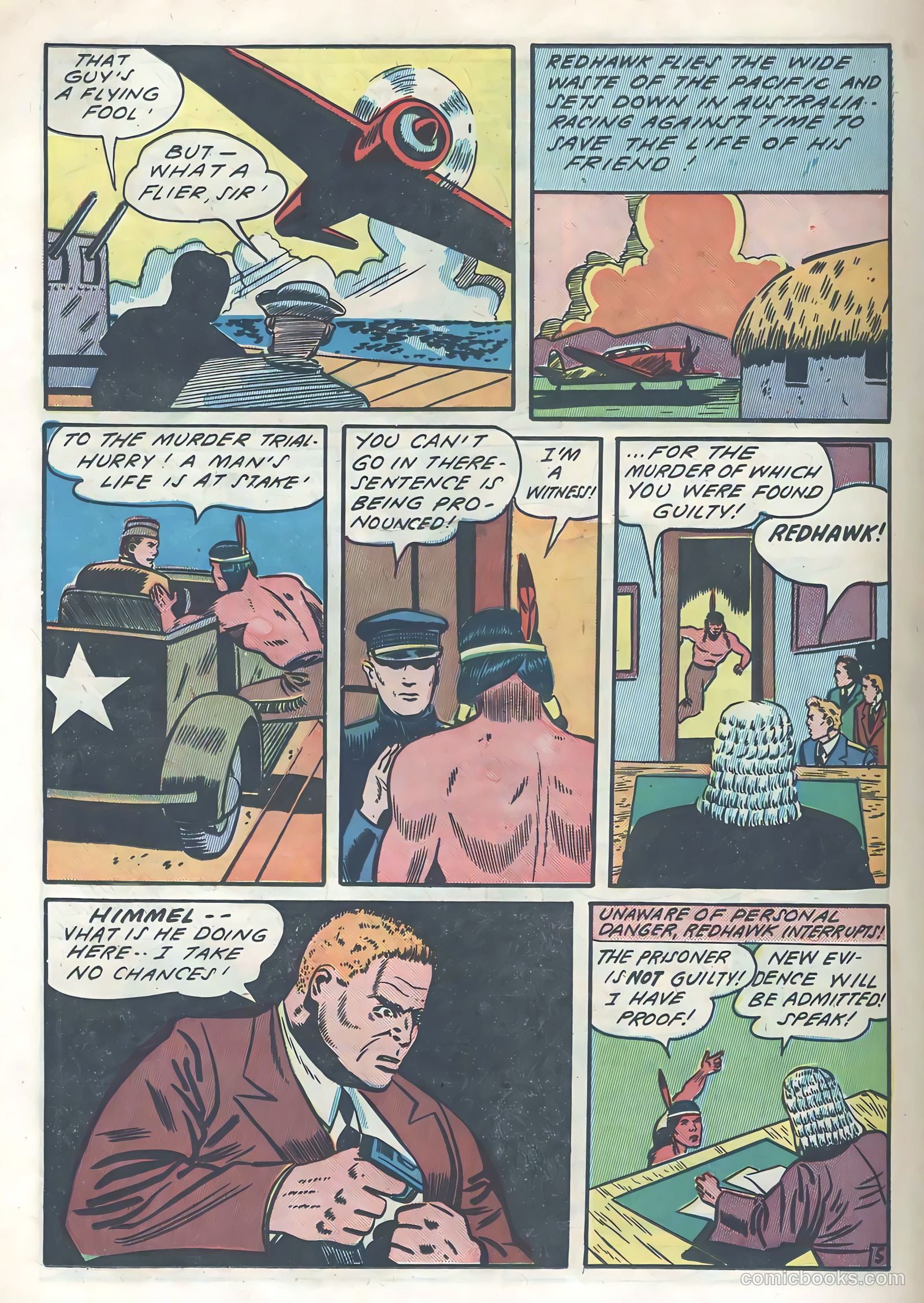 Blazing Comics #3 (1944) — page 36 of 52