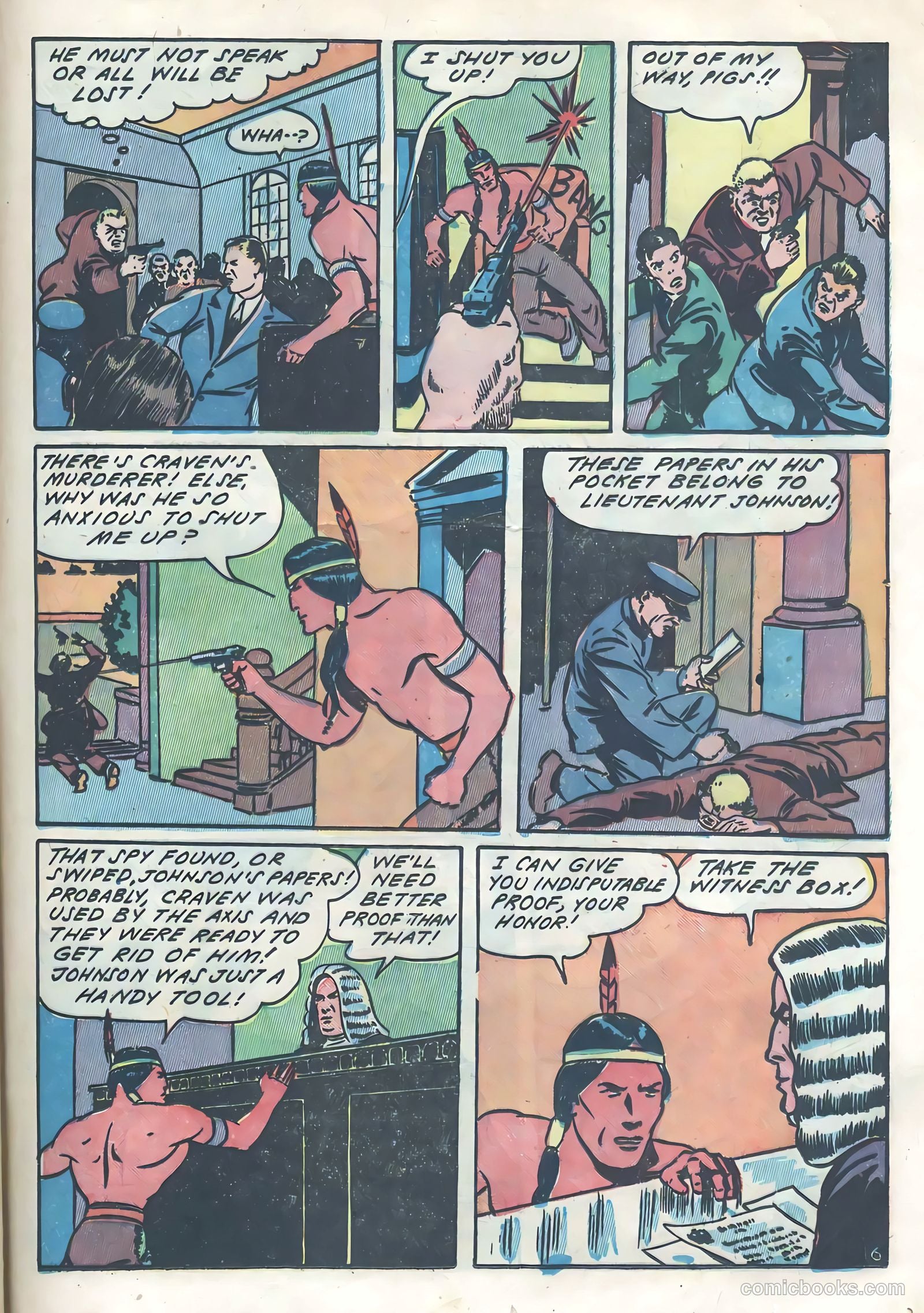 Blazing Comics #3 (1944) — page 37 of 52