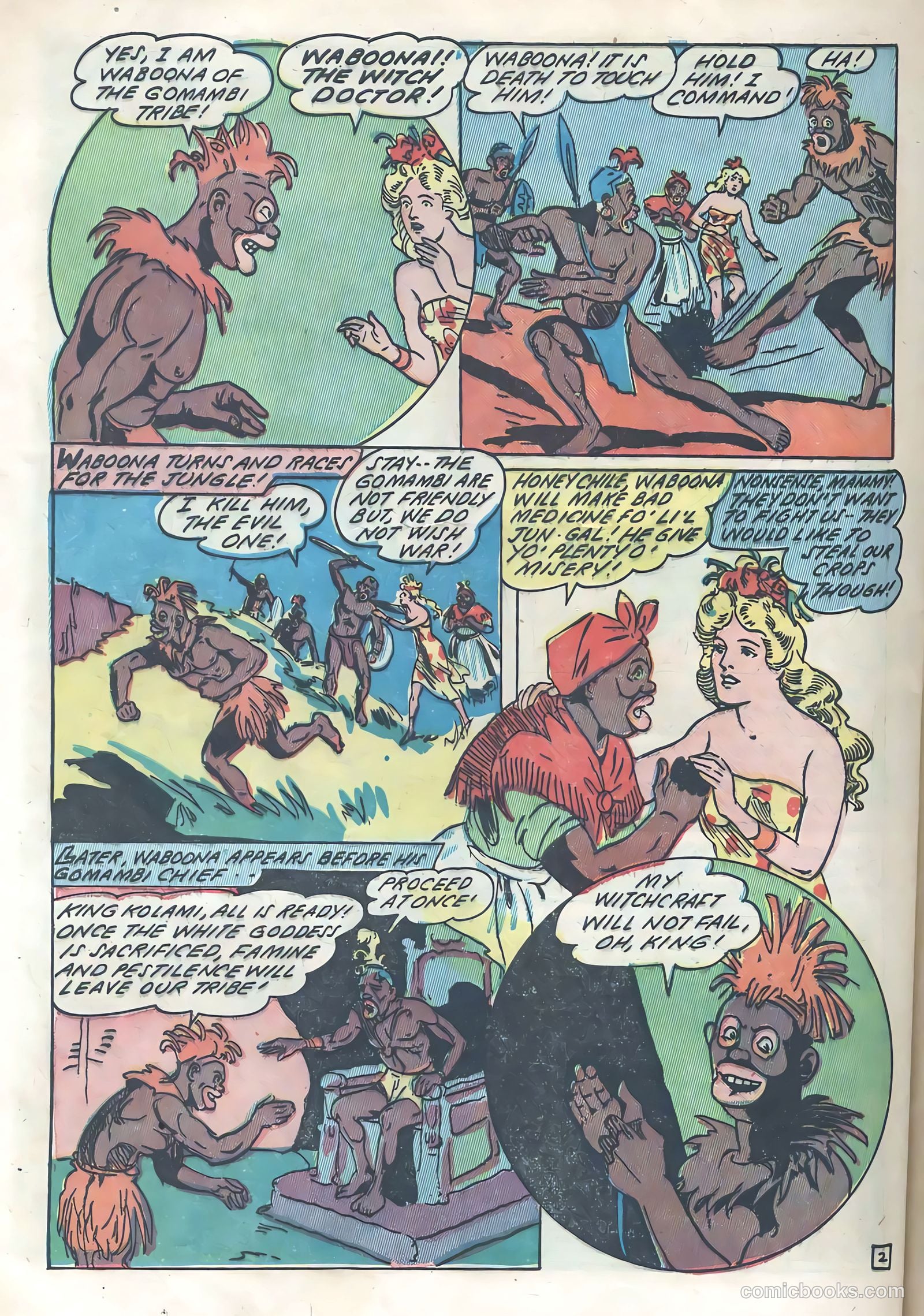 Blazing Comics #3 (1944) — page 40 of 52