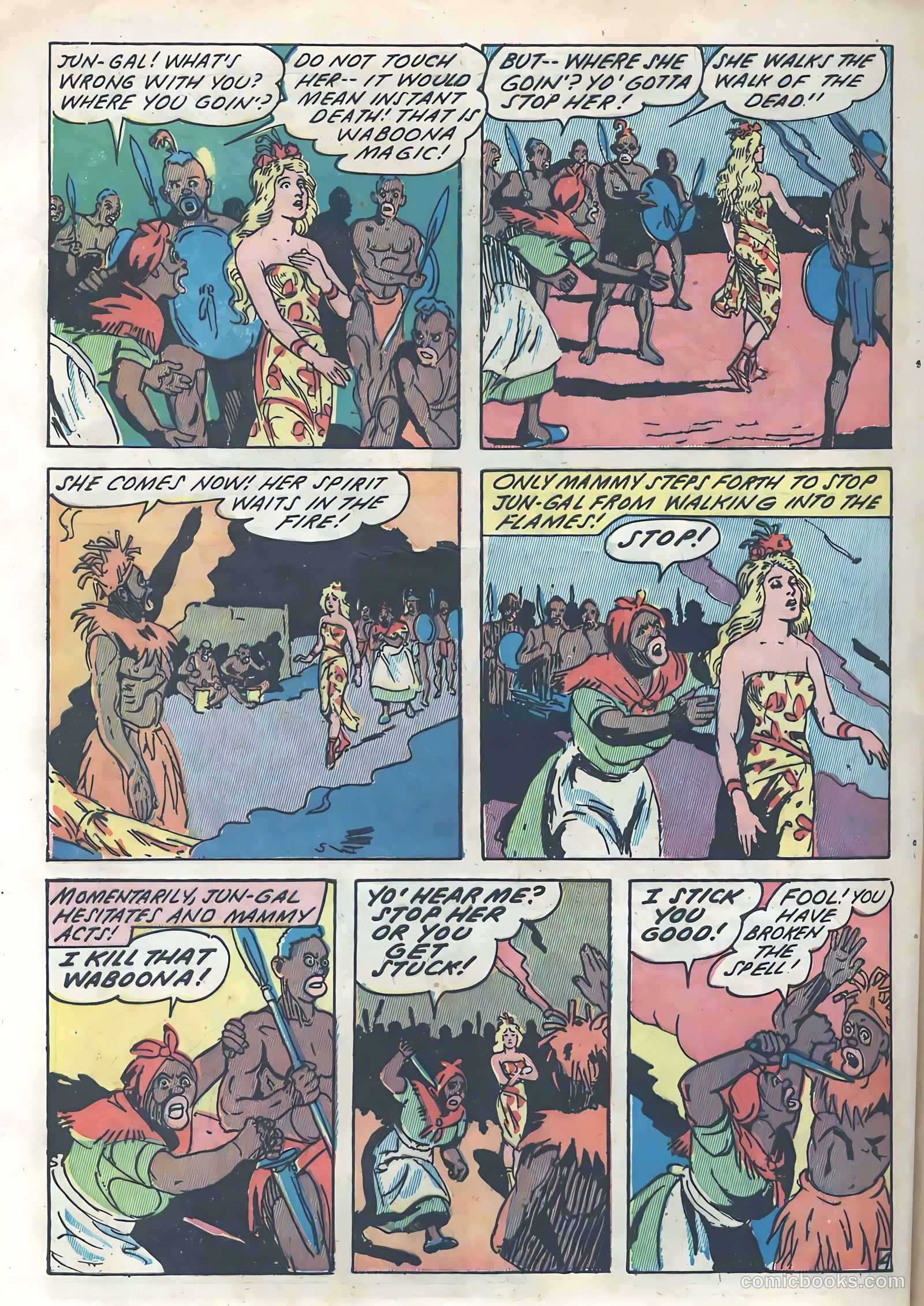 Blazing Comics #3 (1944) — page 42 of 52