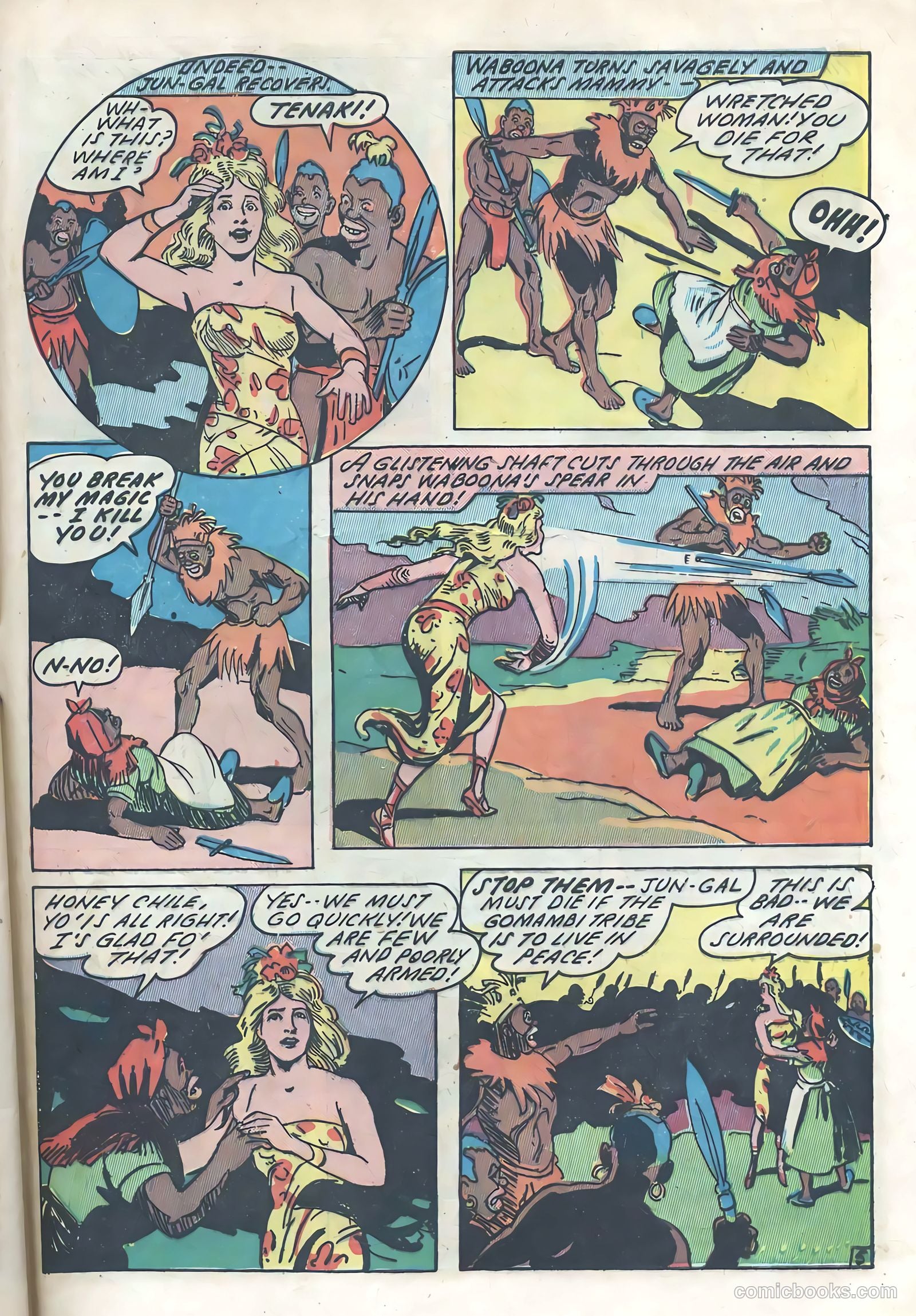 Blazing Comics #3 (1944) — page 43 of 52