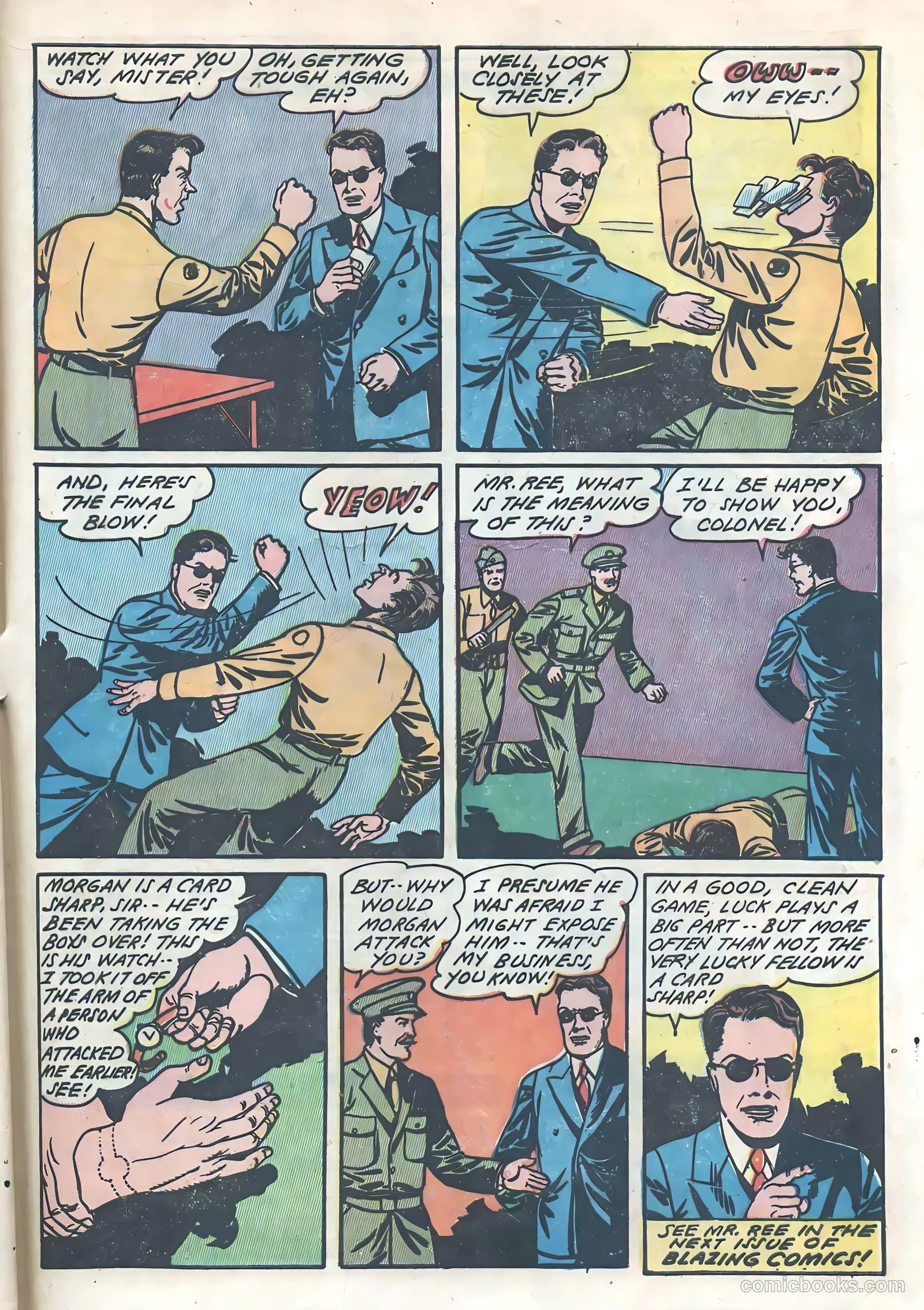 Blazing Comics #3 (1944) — page 49 of 52