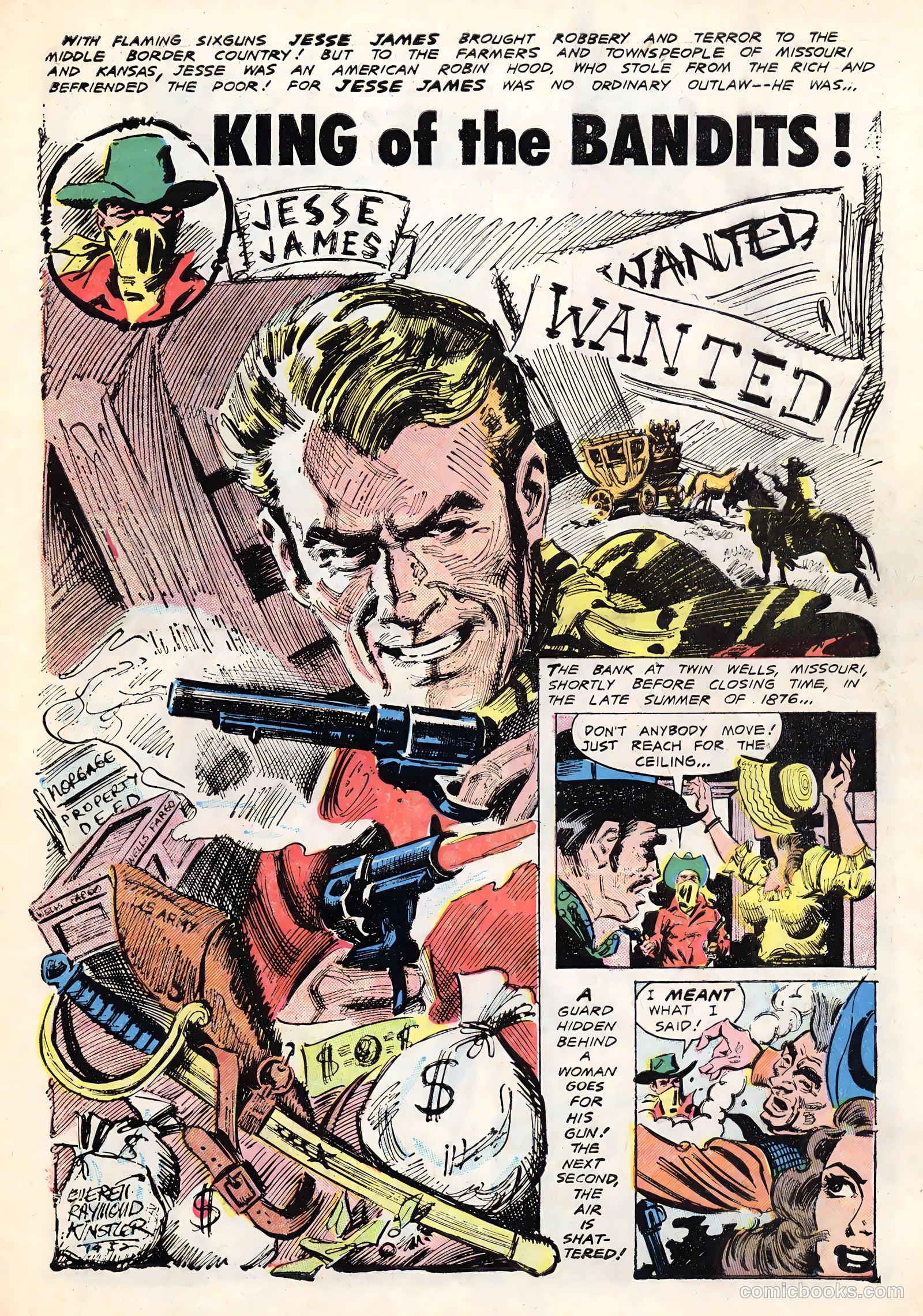 Blazing Six Guns #1 (1952) — page 3 of 36
