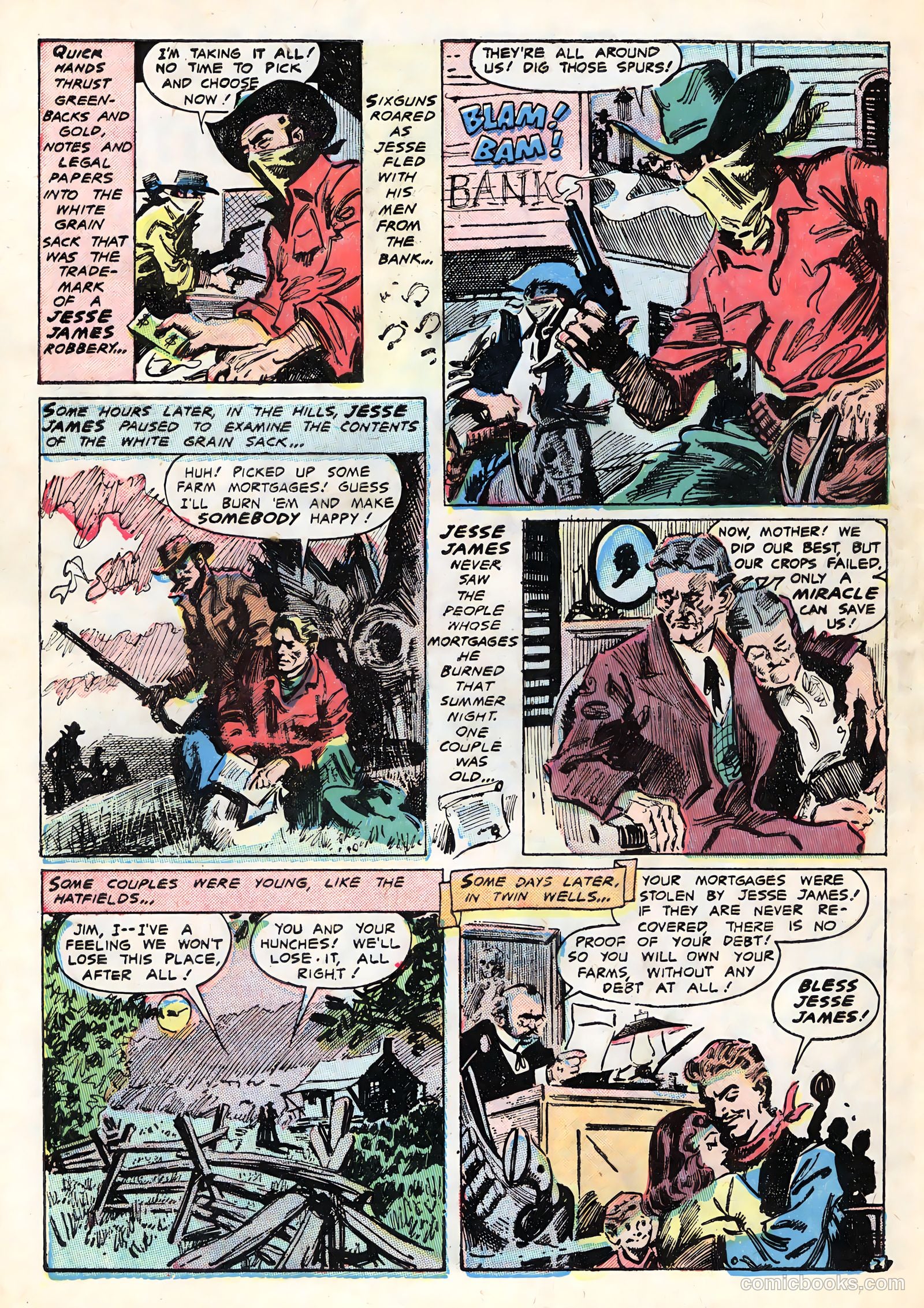 Blazing Six Guns #1 (1952) — page 4 of 36