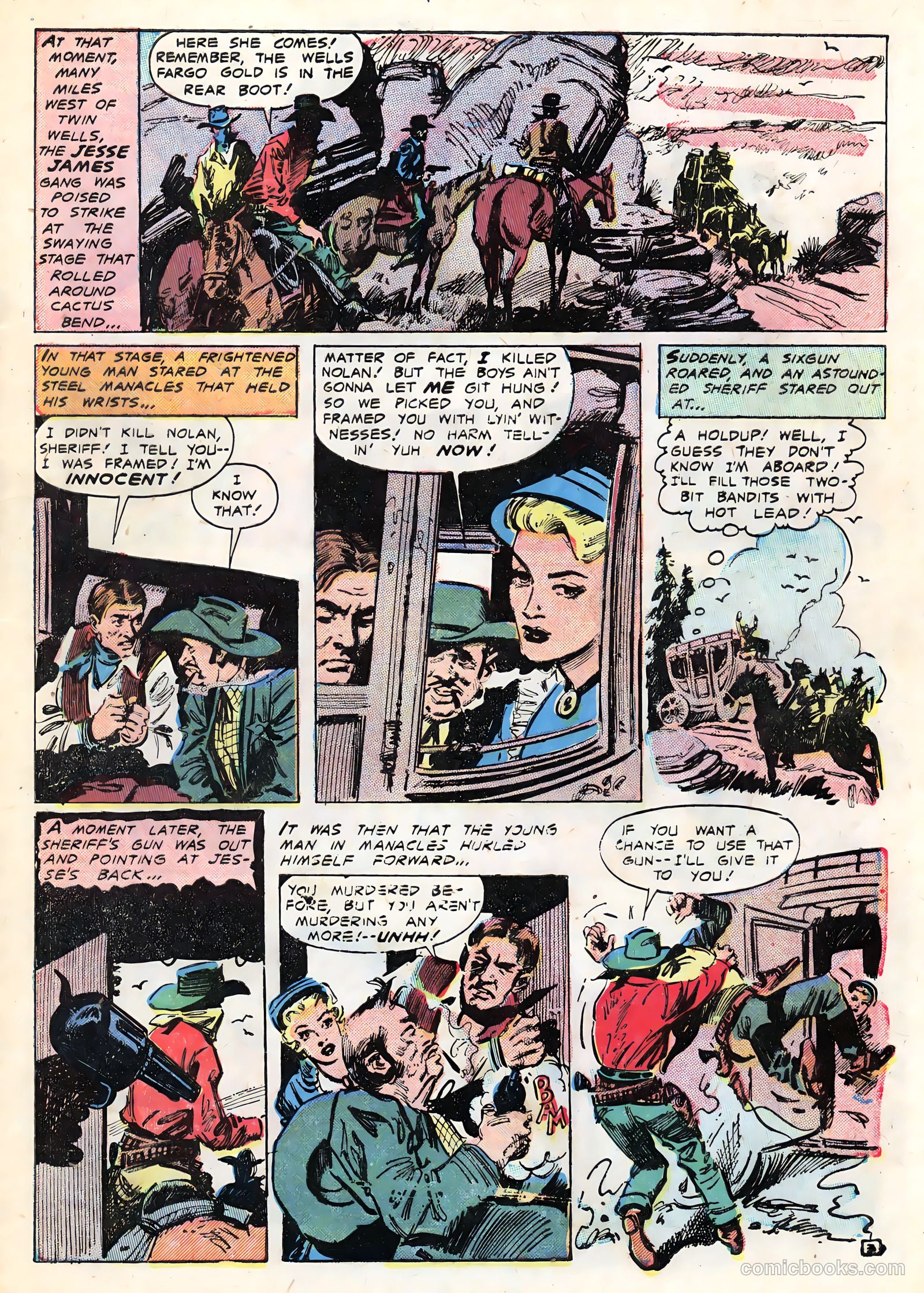 Blazing Six Guns #1 (1952) — page 5 of 36