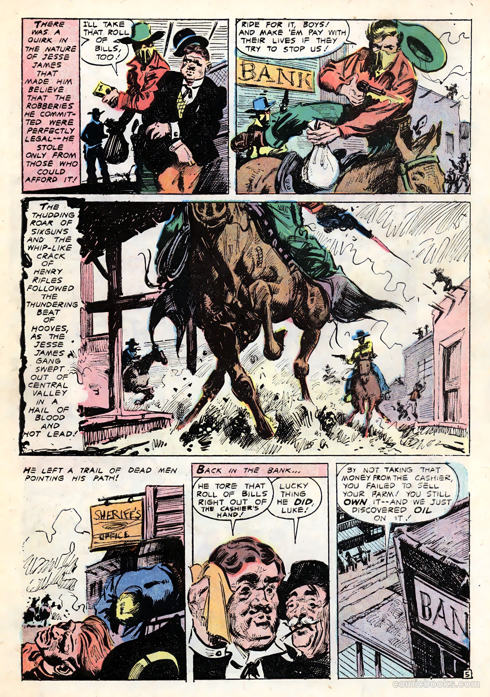 Blazing Six Guns #1 (1952) — page 7 of 36