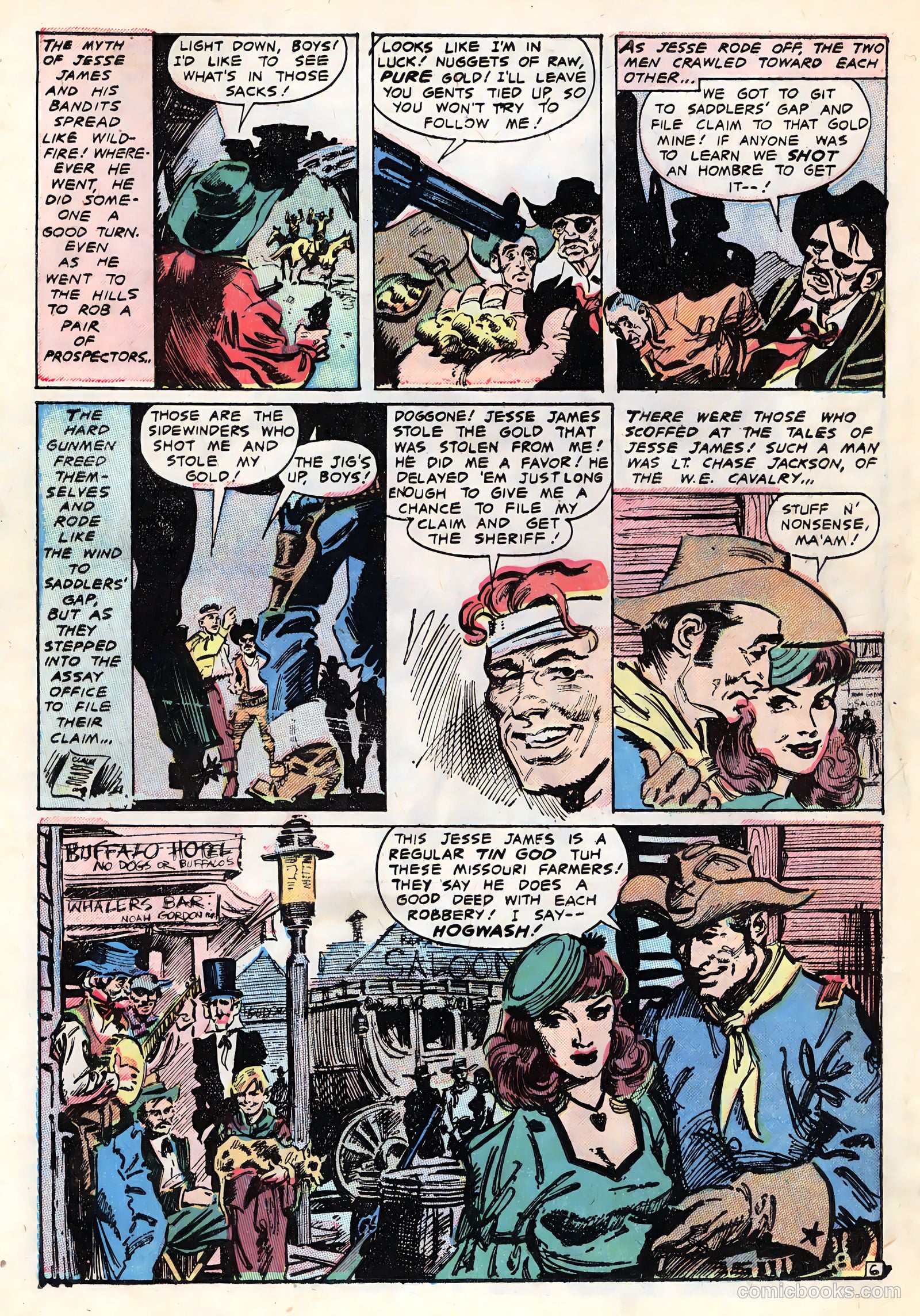 Blazing Six Guns #1 (1952) — page 8 of 36