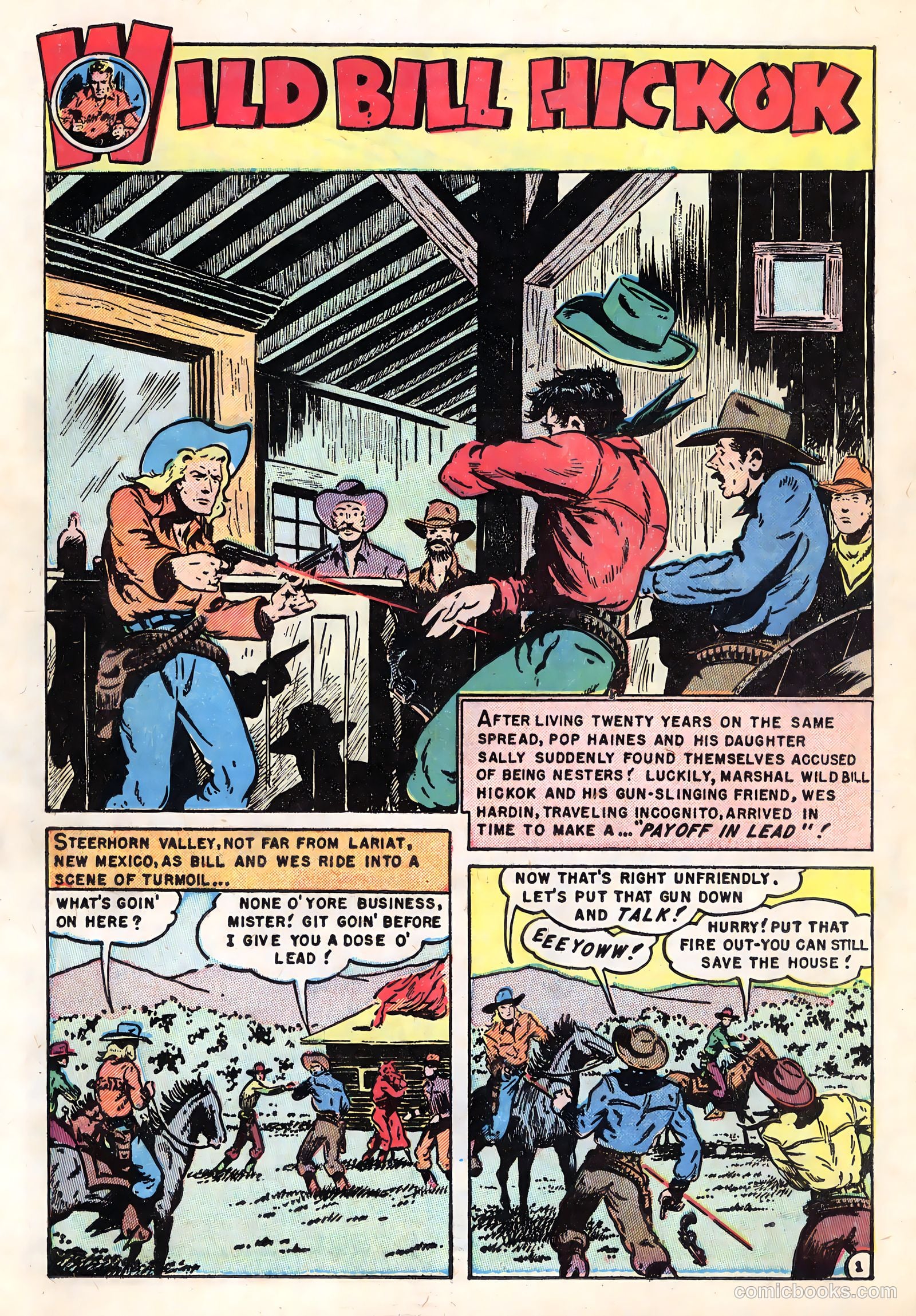 Blazing Six Guns #1 (1952) — page 12 of 36