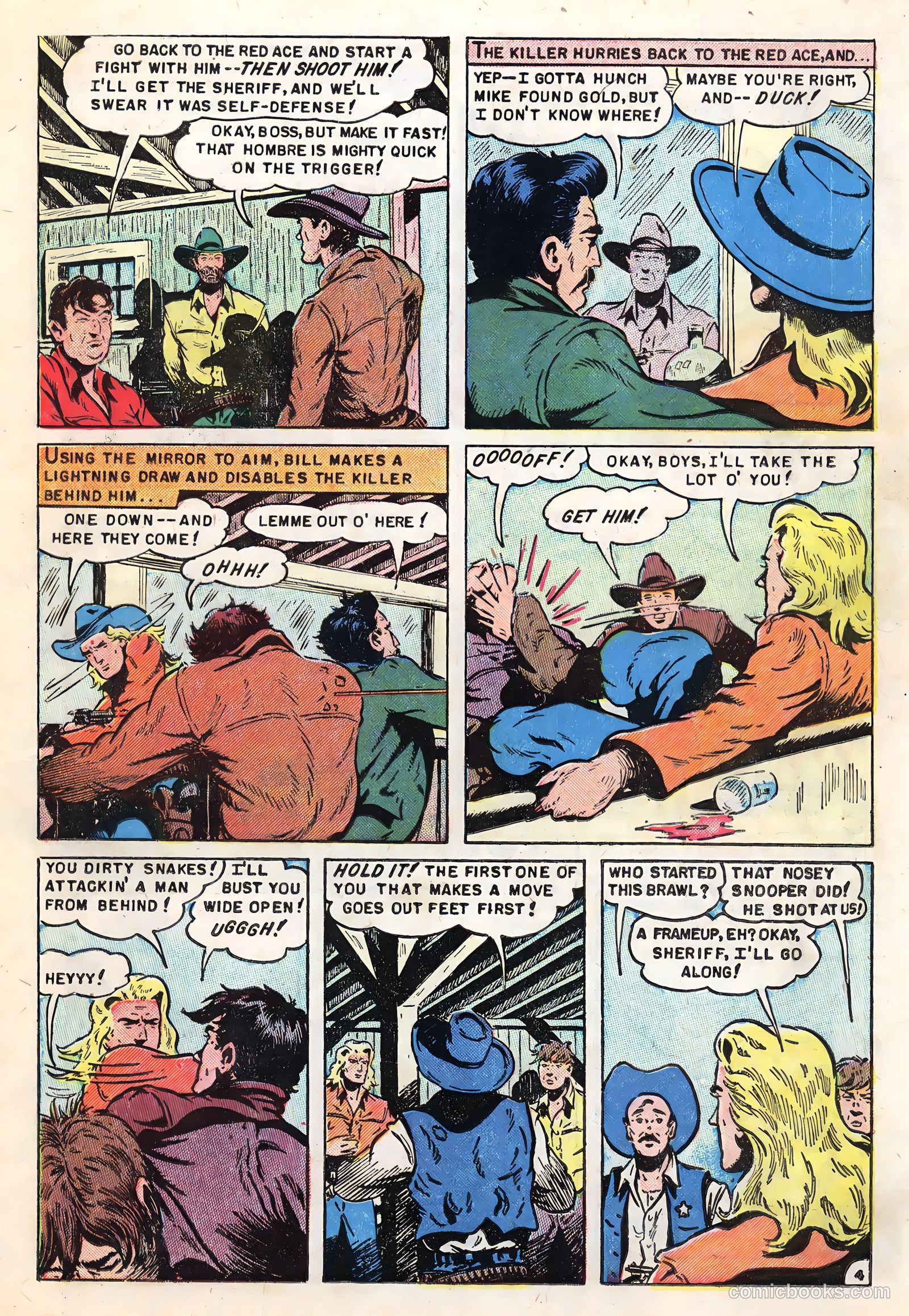 Blazing Six Guns #1 (1952) — page 15 of 36