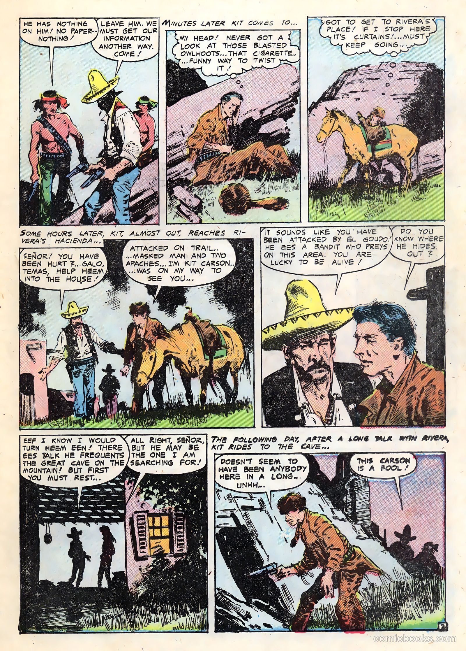 Blazing Six Guns #1 (1952) — page 21 of 36