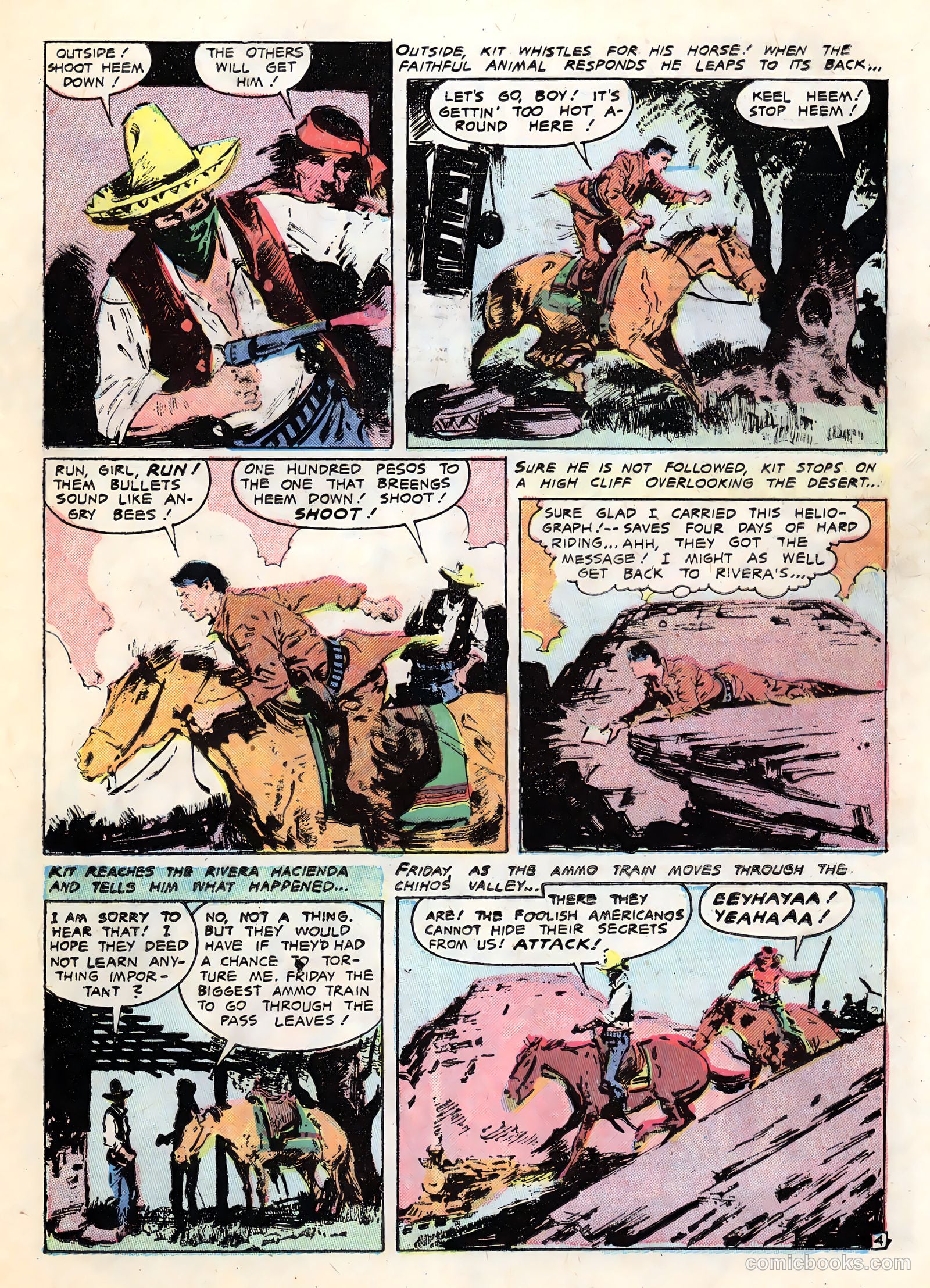 Blazing Six Guns #1 (1952) — page 23 of 36