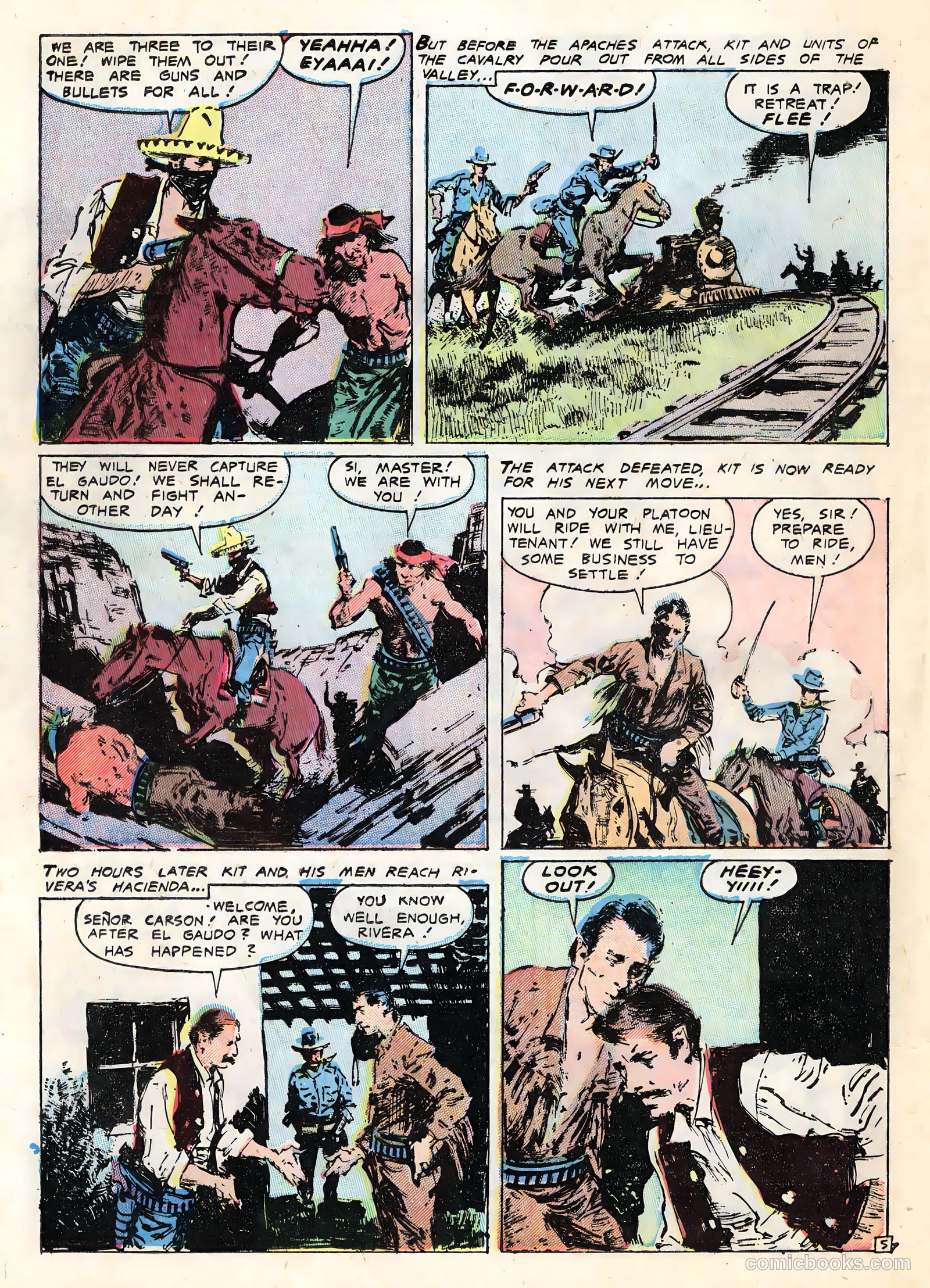 Blazing Six Guns #1 (1952) — page 24 of 36