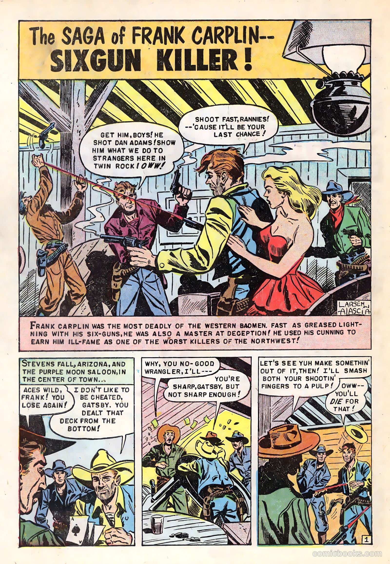 Blazing Six Guns #1 (1952) — page 28 of 36