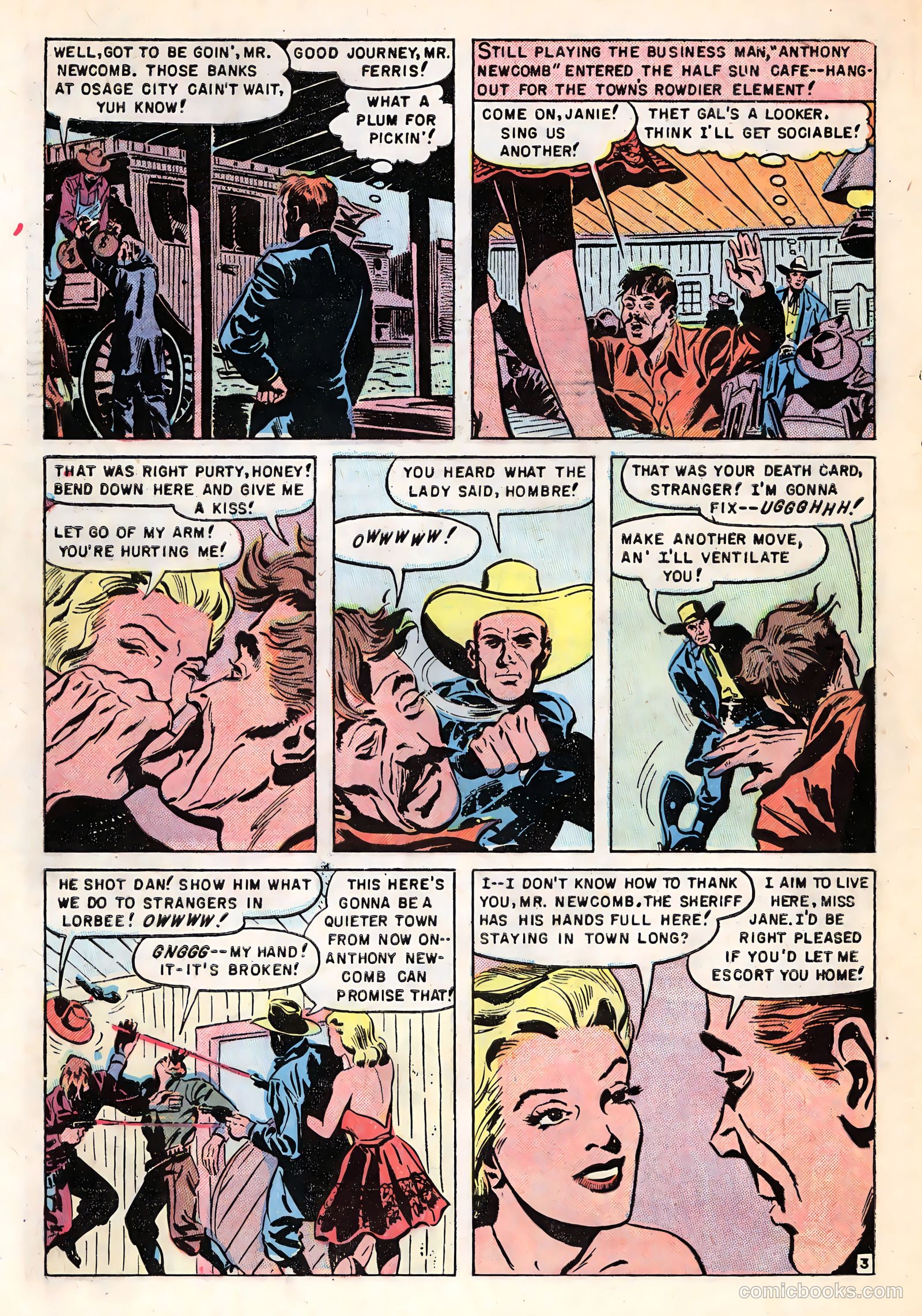 Blazing Six Guns #1 (1952) — page 30 of 36