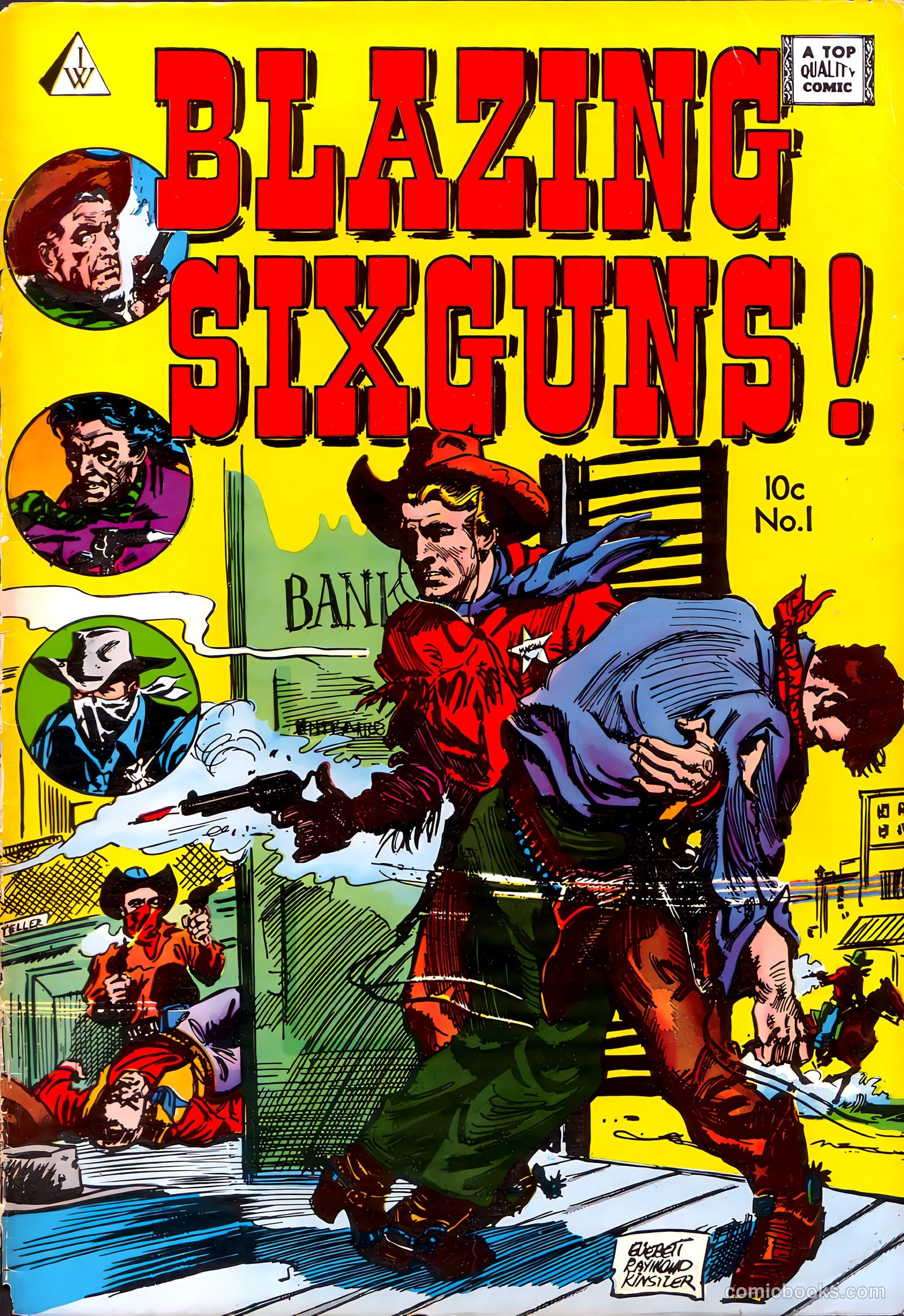 Blazing Sixguns #1