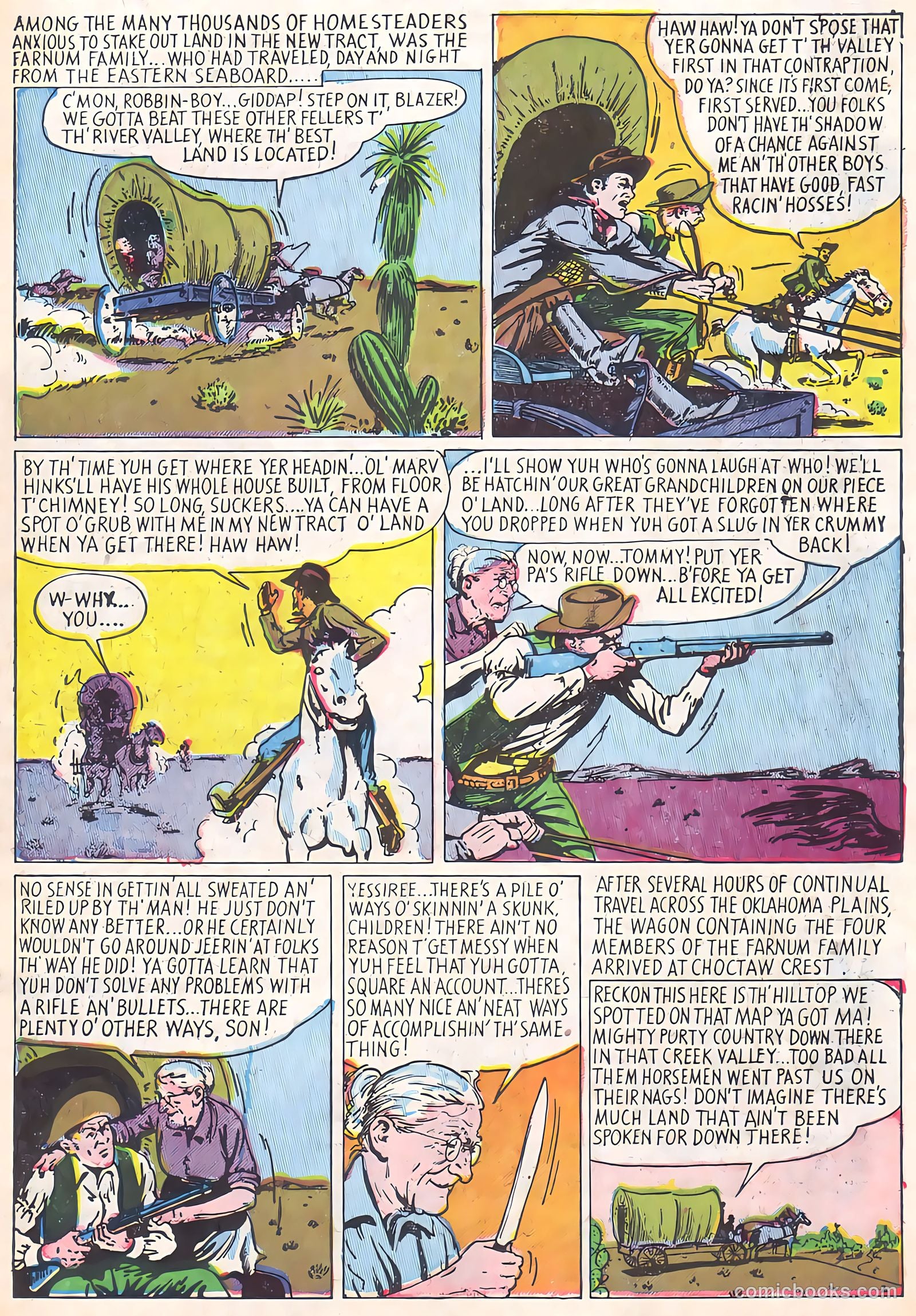 Blazing Sixguns #1 (1958) — page 4 of 37