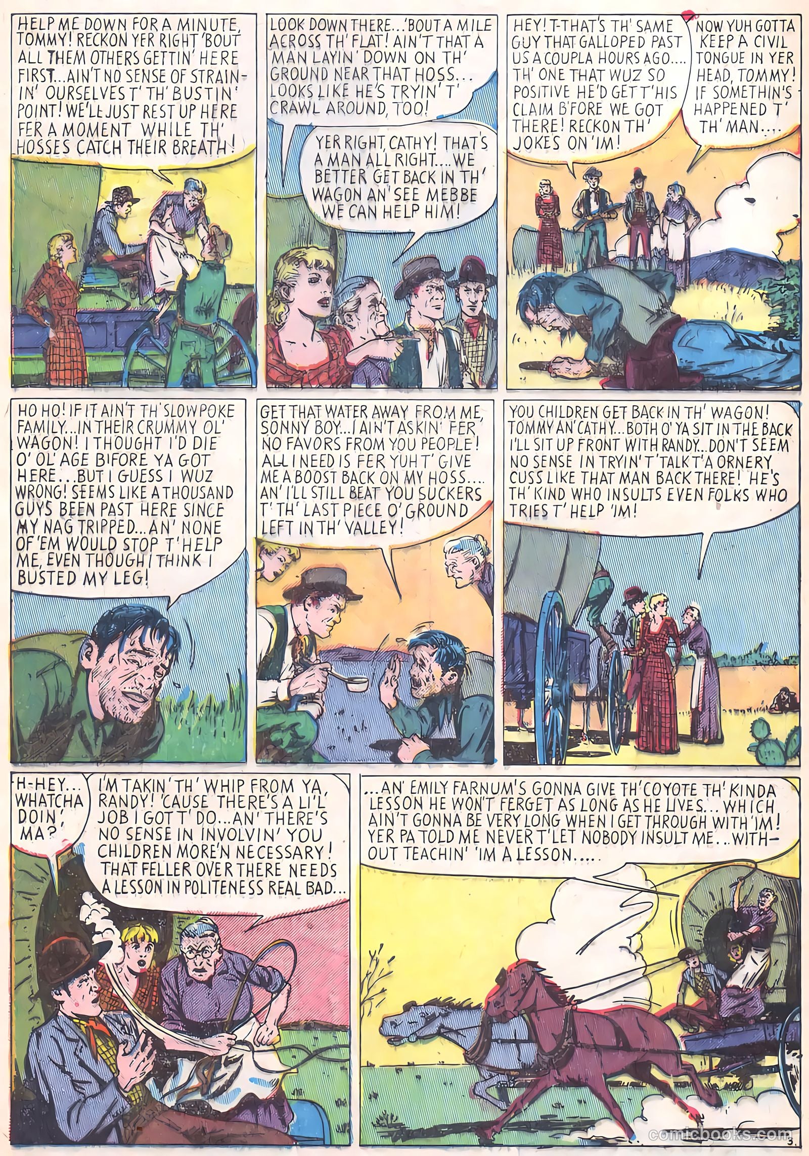 Blazing Sixguns #1 (1958) — page 5 of 37