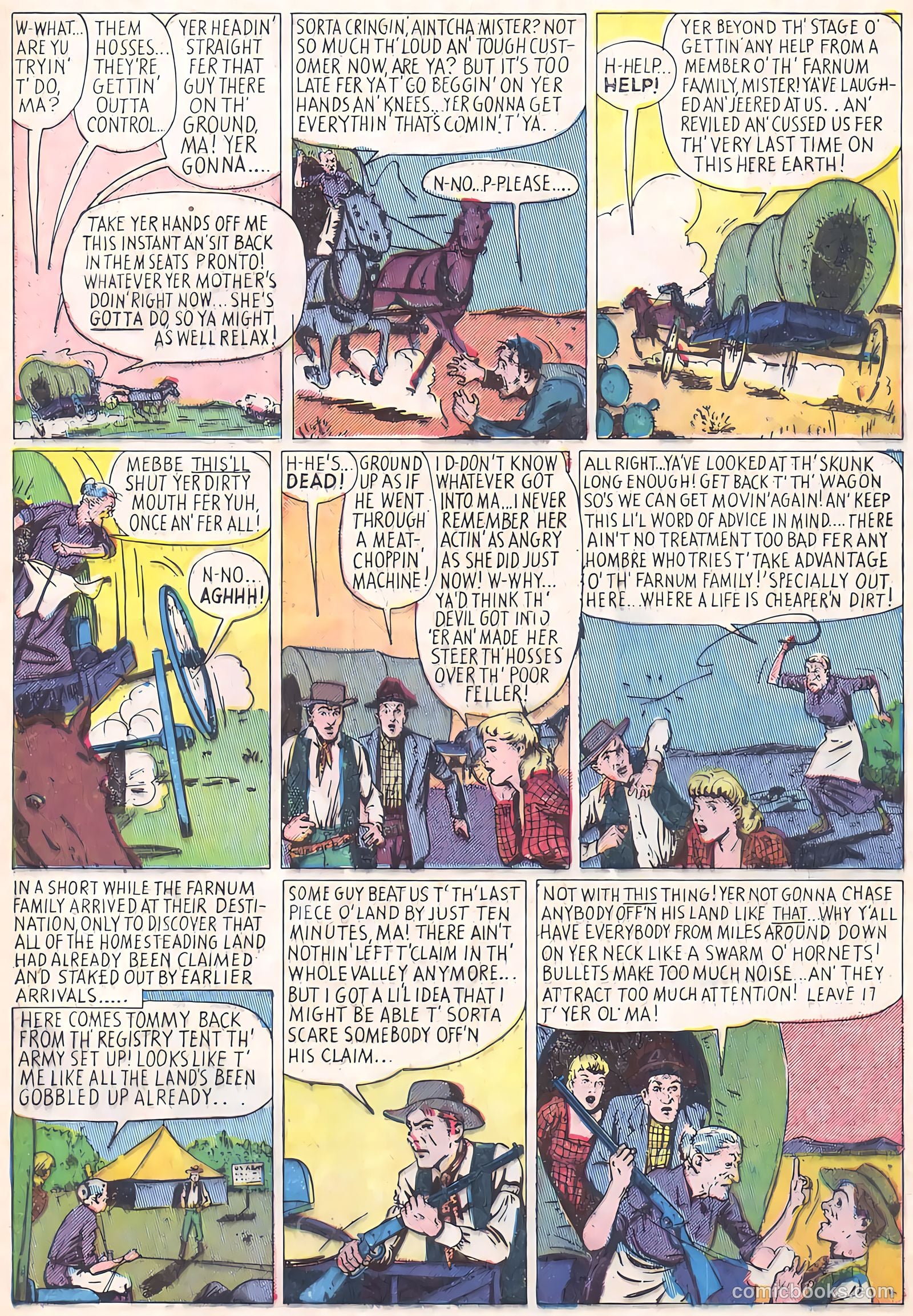 Blazing Sixguns #1 (1958) — page 6 of 37