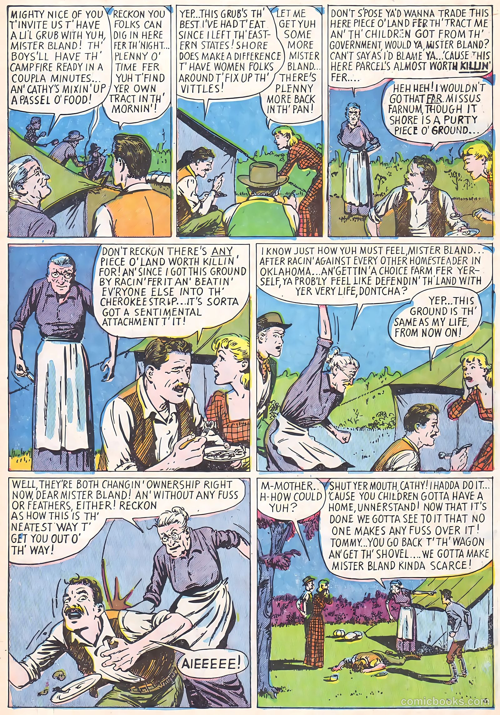 Blazing Sixguns #1 (1958) — page 8 of 37