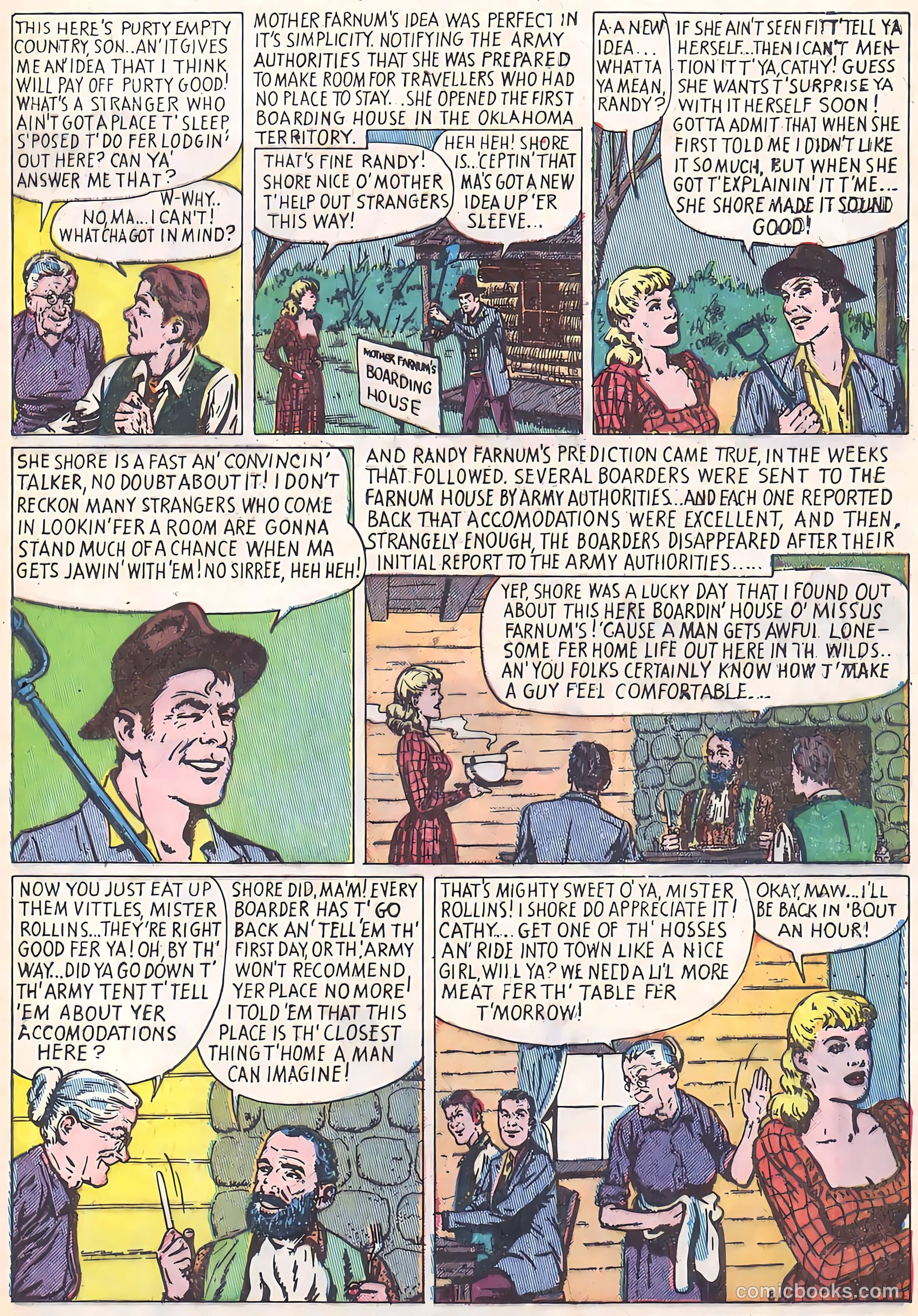 Blazing Sixguns #1 (1958) — page 10 of 37