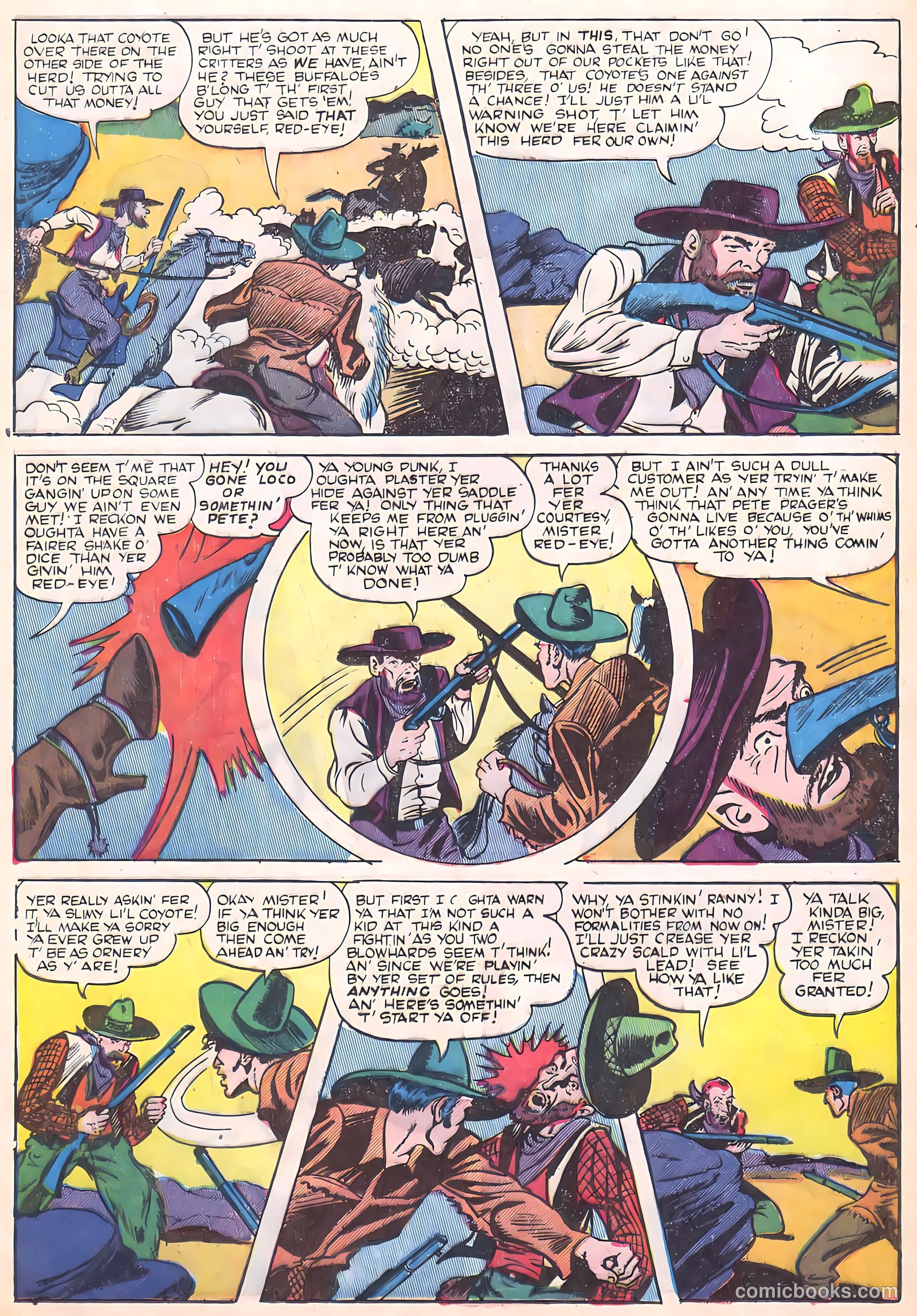 Blazing Sixguns #1 (1958) — page 17 of 37