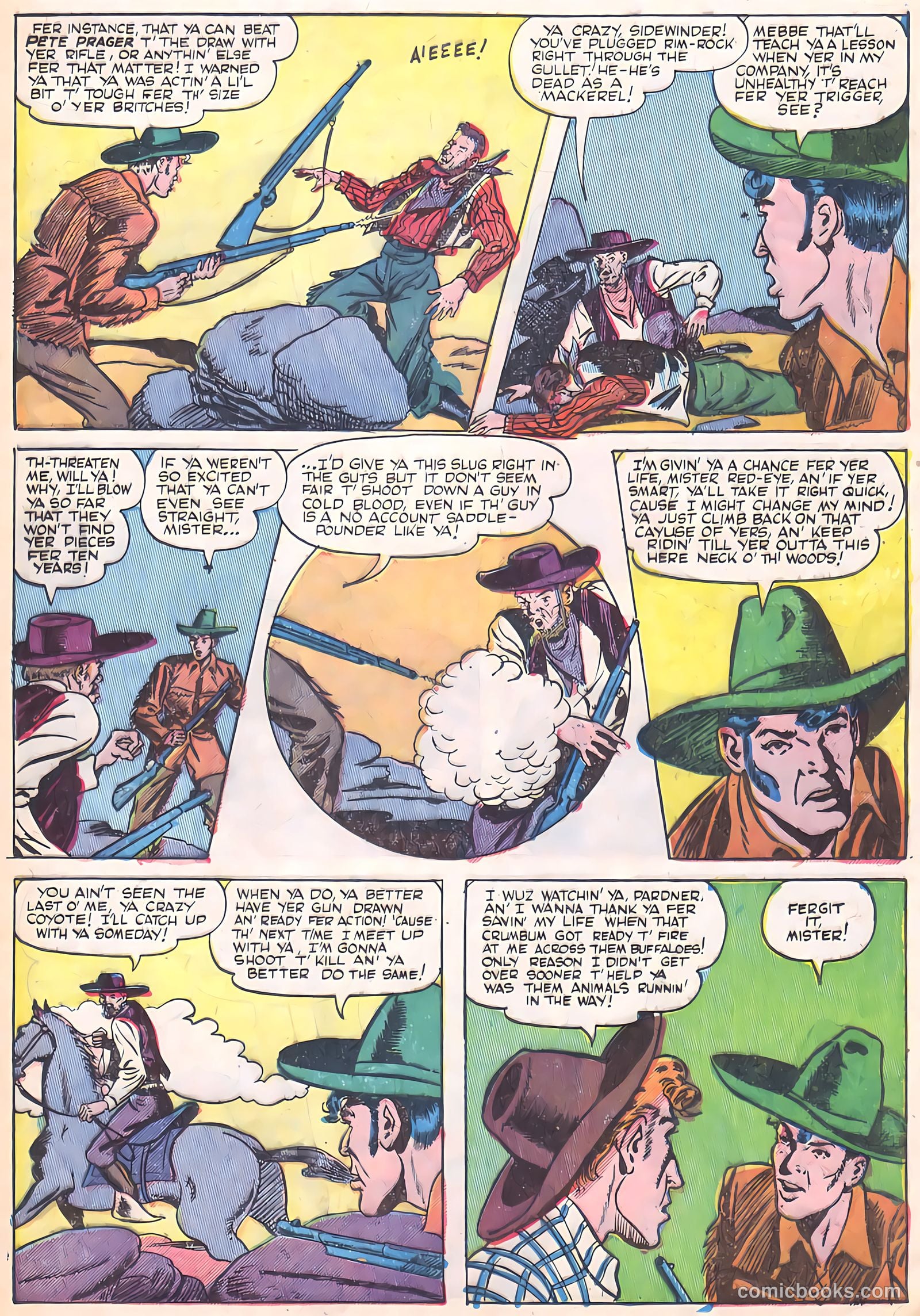 Blazing Sixguns #1 (1958) — page 18 of 37