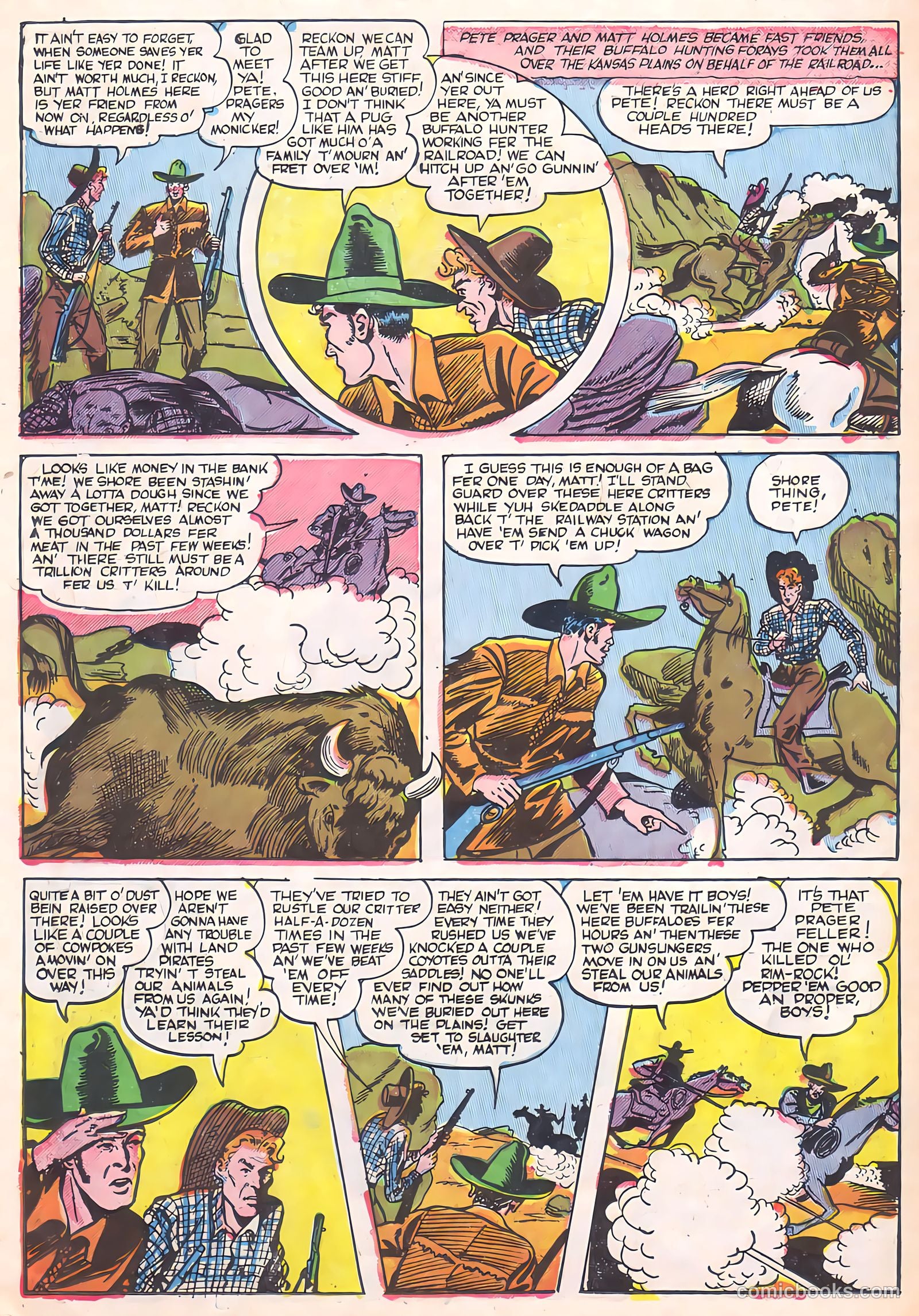 Blazing Sixguns #1 (1958) — page 19 of 37