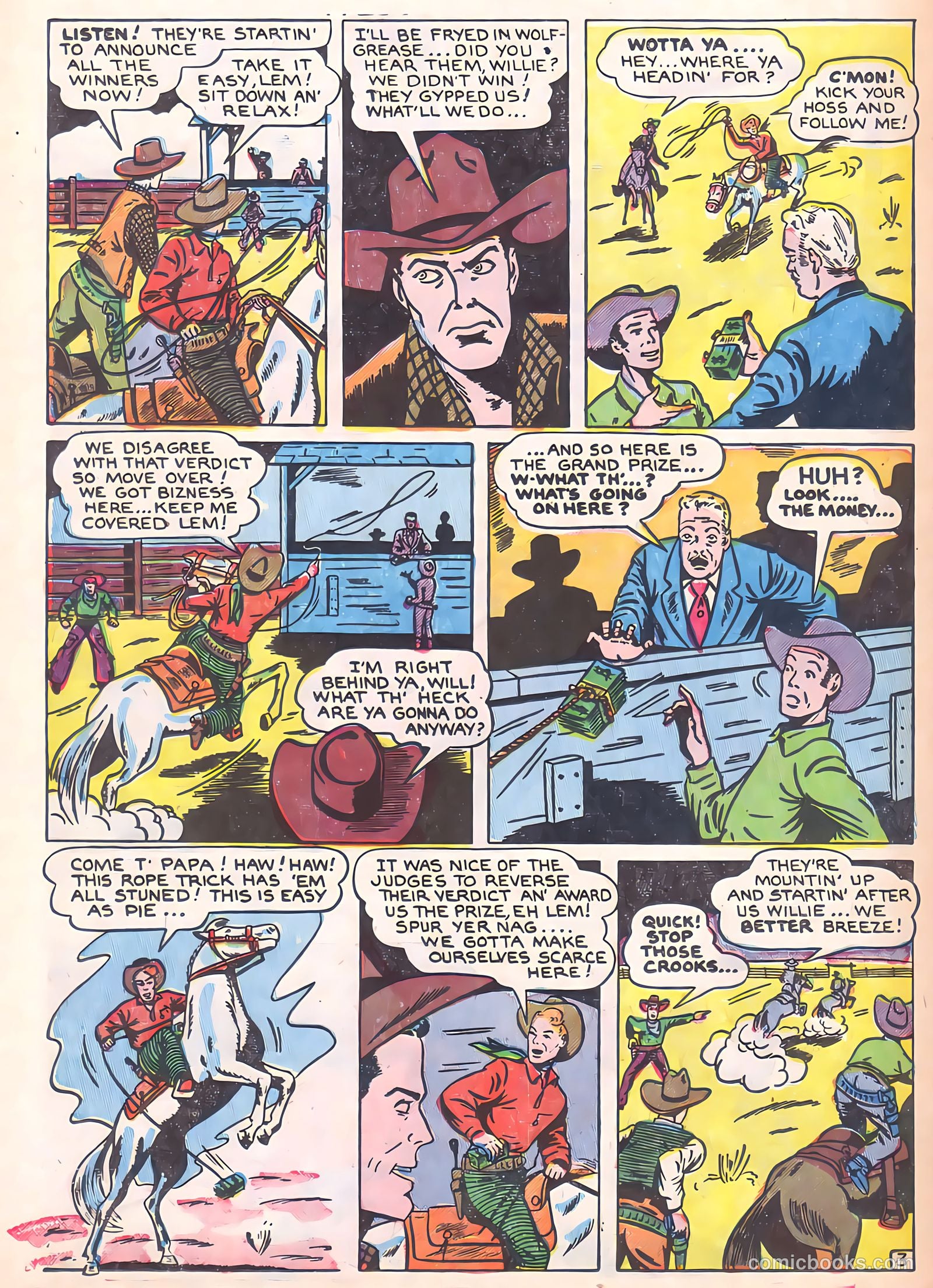 Blazing Sixguns #1 (1958) — page 27 of 37