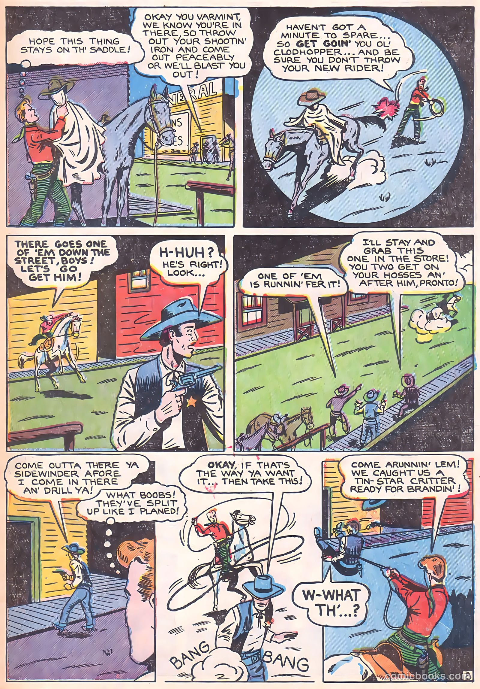 Blazing Sixguns #1 (1958) — page 32 of 37