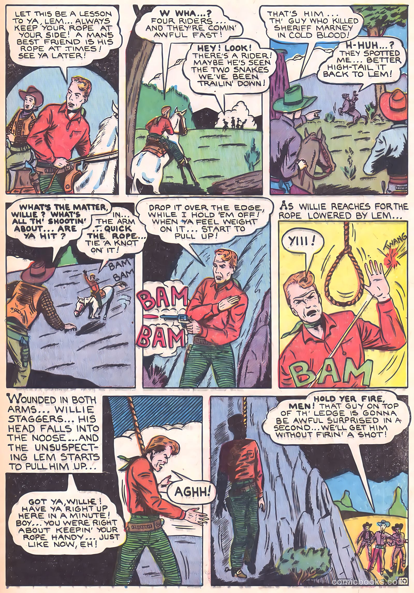 Blazing Sixguns #1 (1958) — page 34 of 37