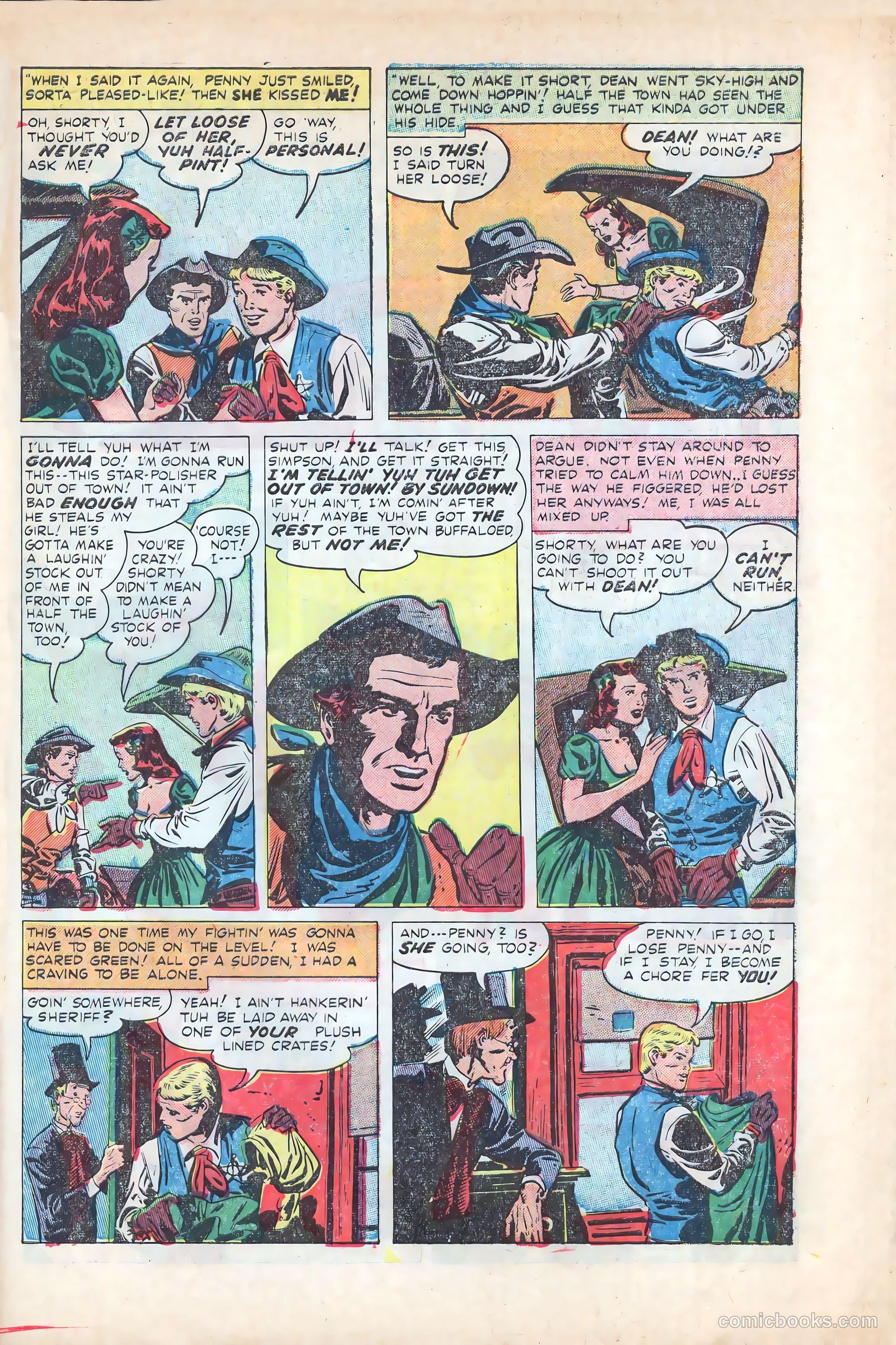 Blazing Sixguns #12 (1963) — page 31 of 36