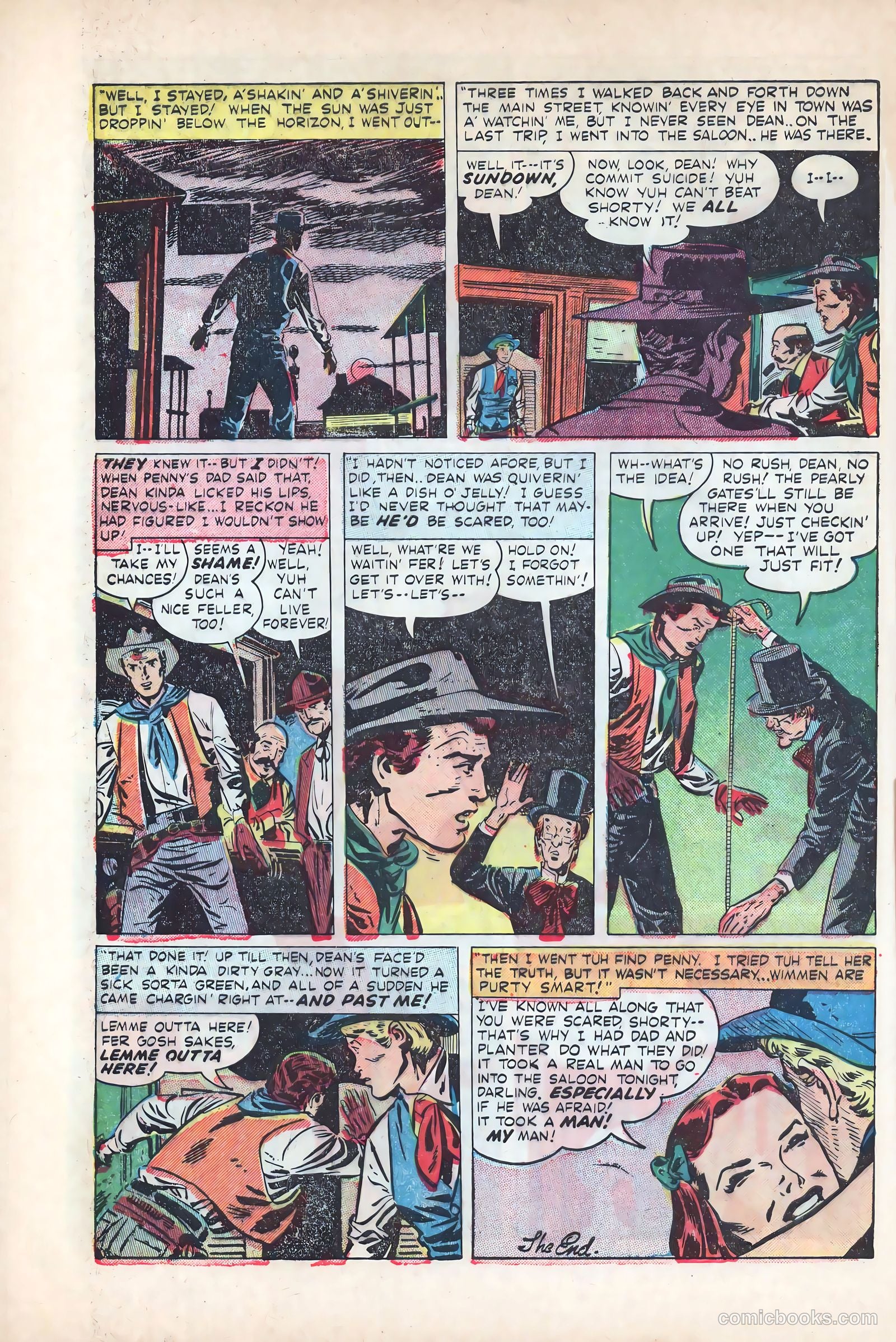 Blazing Sixguns #12 (1963) — page 32 of 36