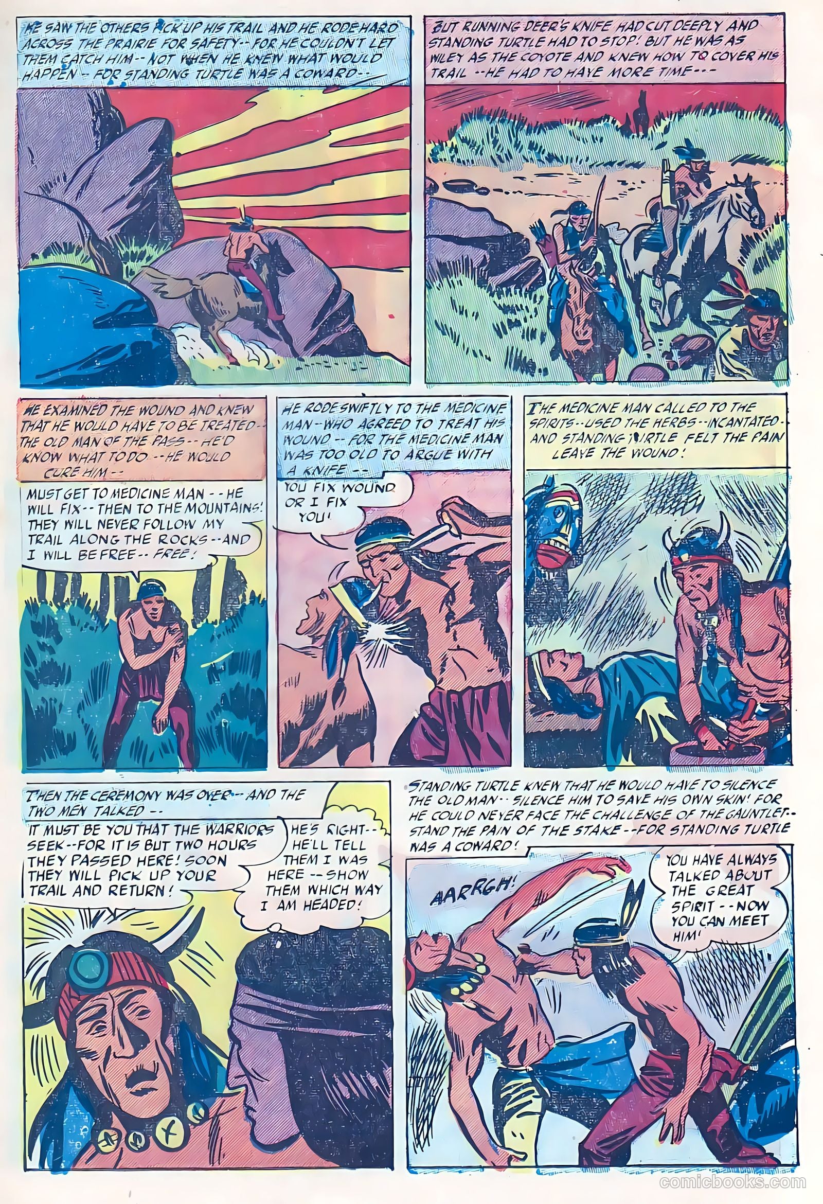 Blazing Sixguns #15 (1963) — page 21 of 36