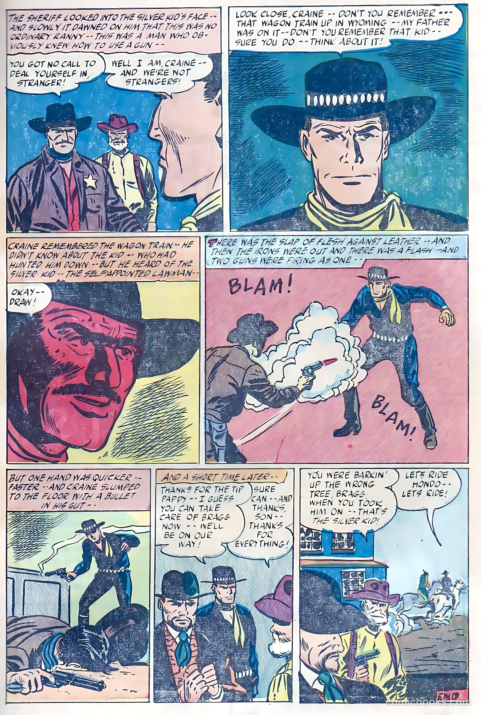 Blazing Sixguns #15 (1963) — page 33 of 36
